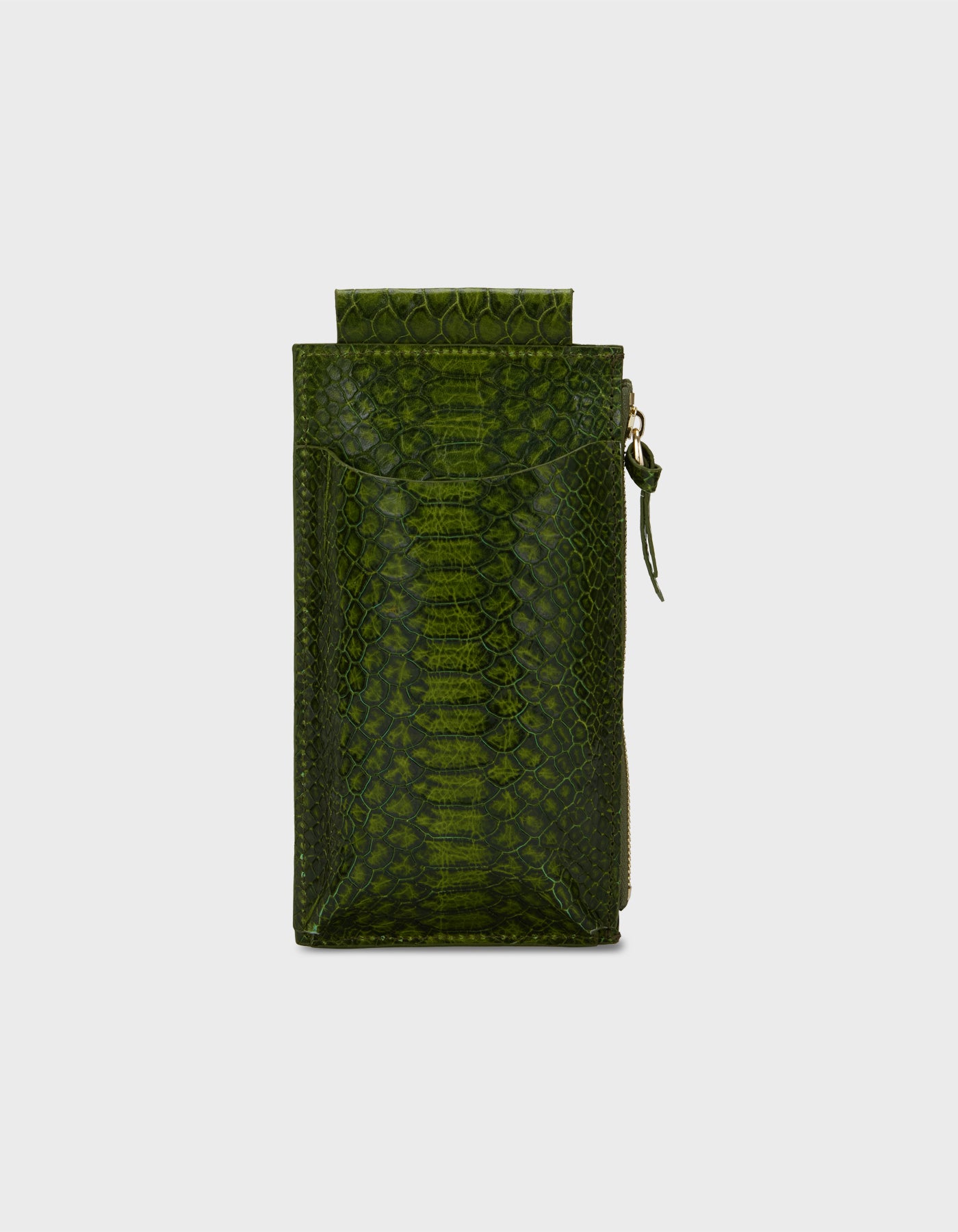 HiVa Atelier | Phone Pouch OLIVE | Her Tarza Uygun Deri Aksesuarlar