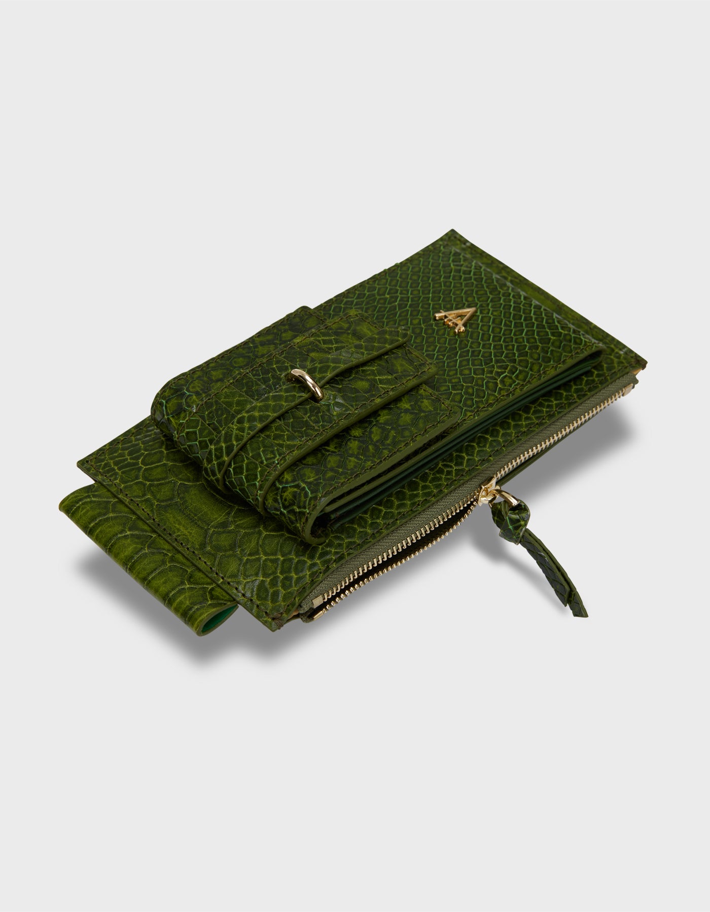 HiVa Atelier | Phone Pouch OLIVE | Her Tarza Uygun Deri Aksesuarlar