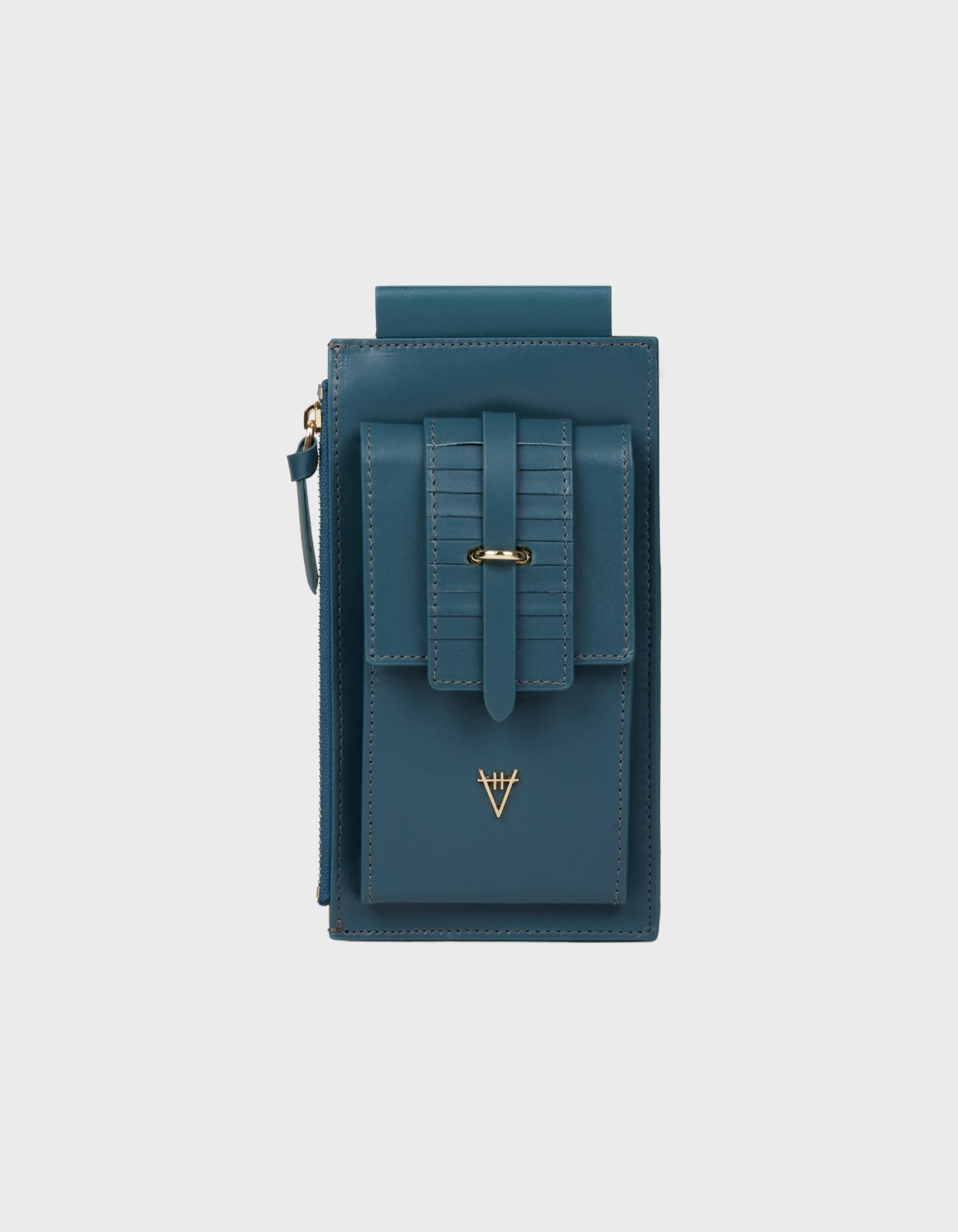 HiVa Atelier | Phone Pouch DEEP BLUE | Her Tarza Uygun Deri Aksesuarlar