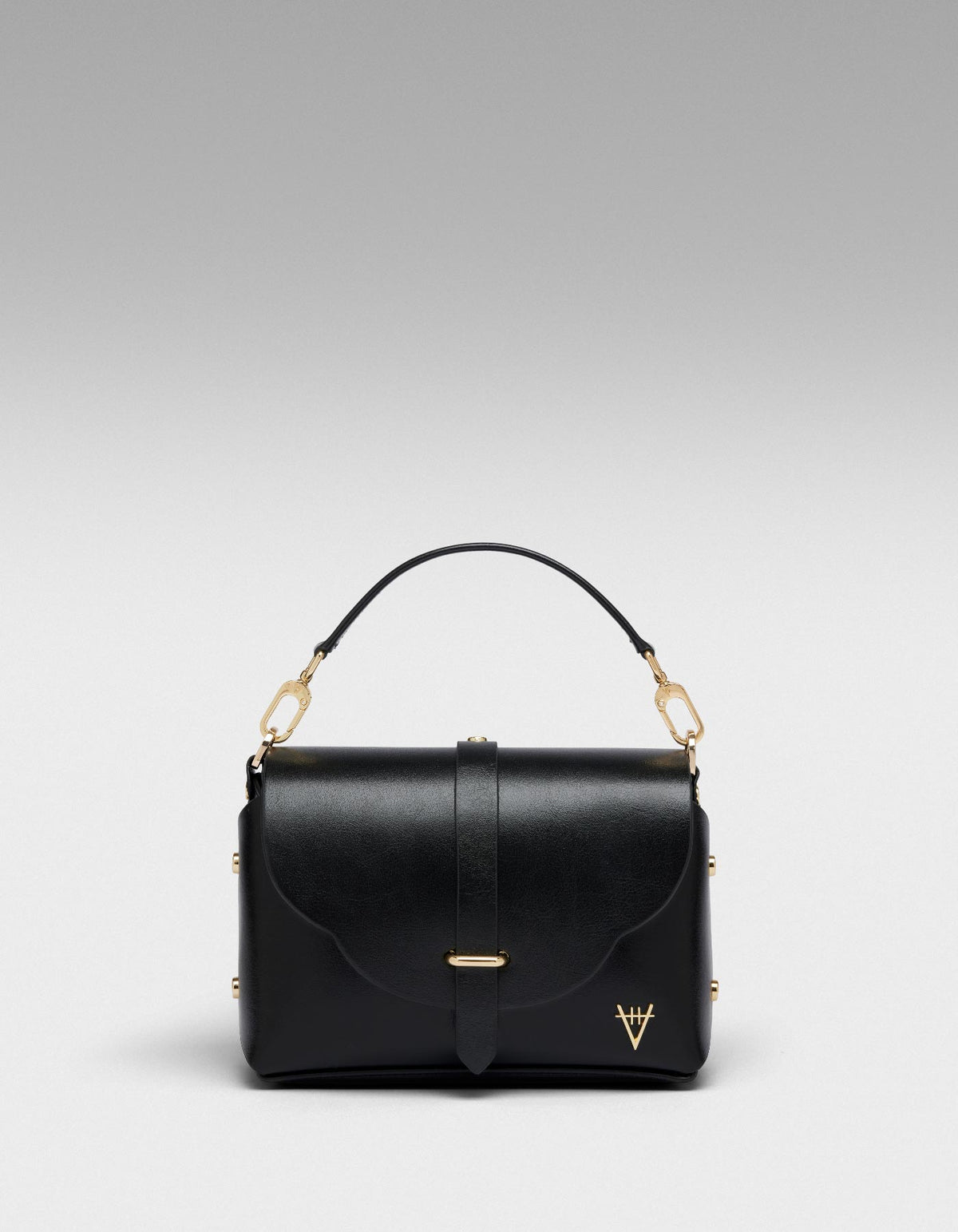 HiVa Atelier | Harmonia Shoulder Bag Black | Her Tarza Uygun Deri Aksesuarlar