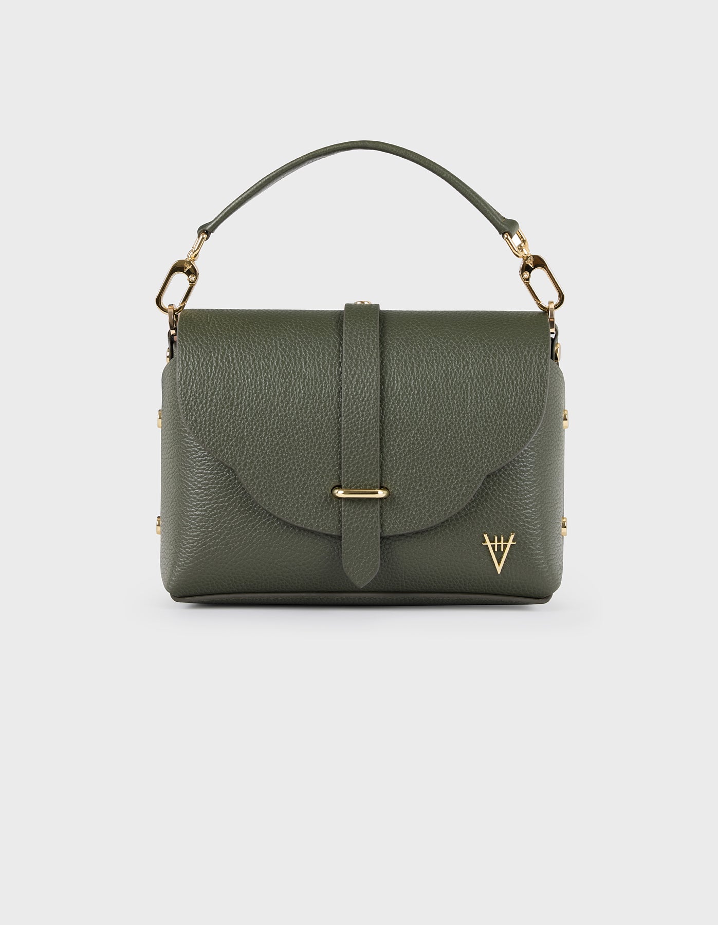 Hiva Atelier | Harmonia Shoulder Bag KHAKI | Her Tarza Uygun Deri Aksesuarlar