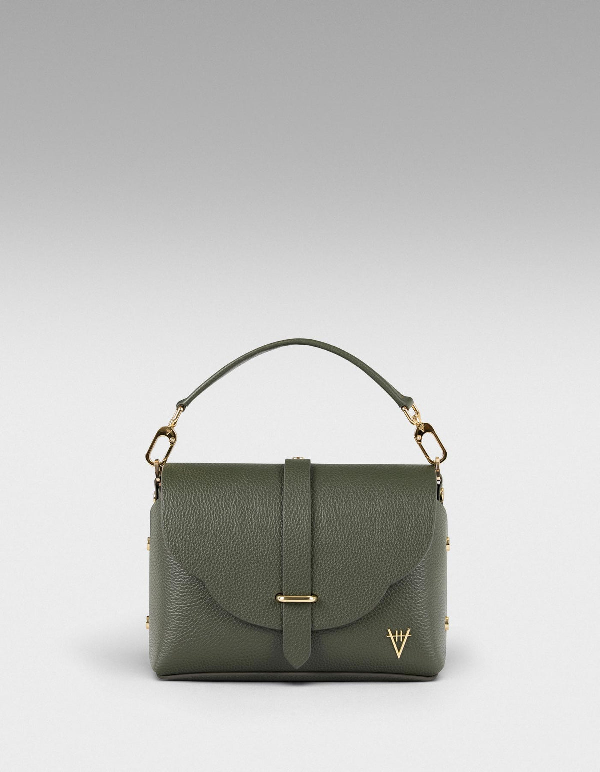 HiVa Atelier | Harmonia Shoulder Bag Khaki | Her Tarza Uygun Deri Aksesuarlar