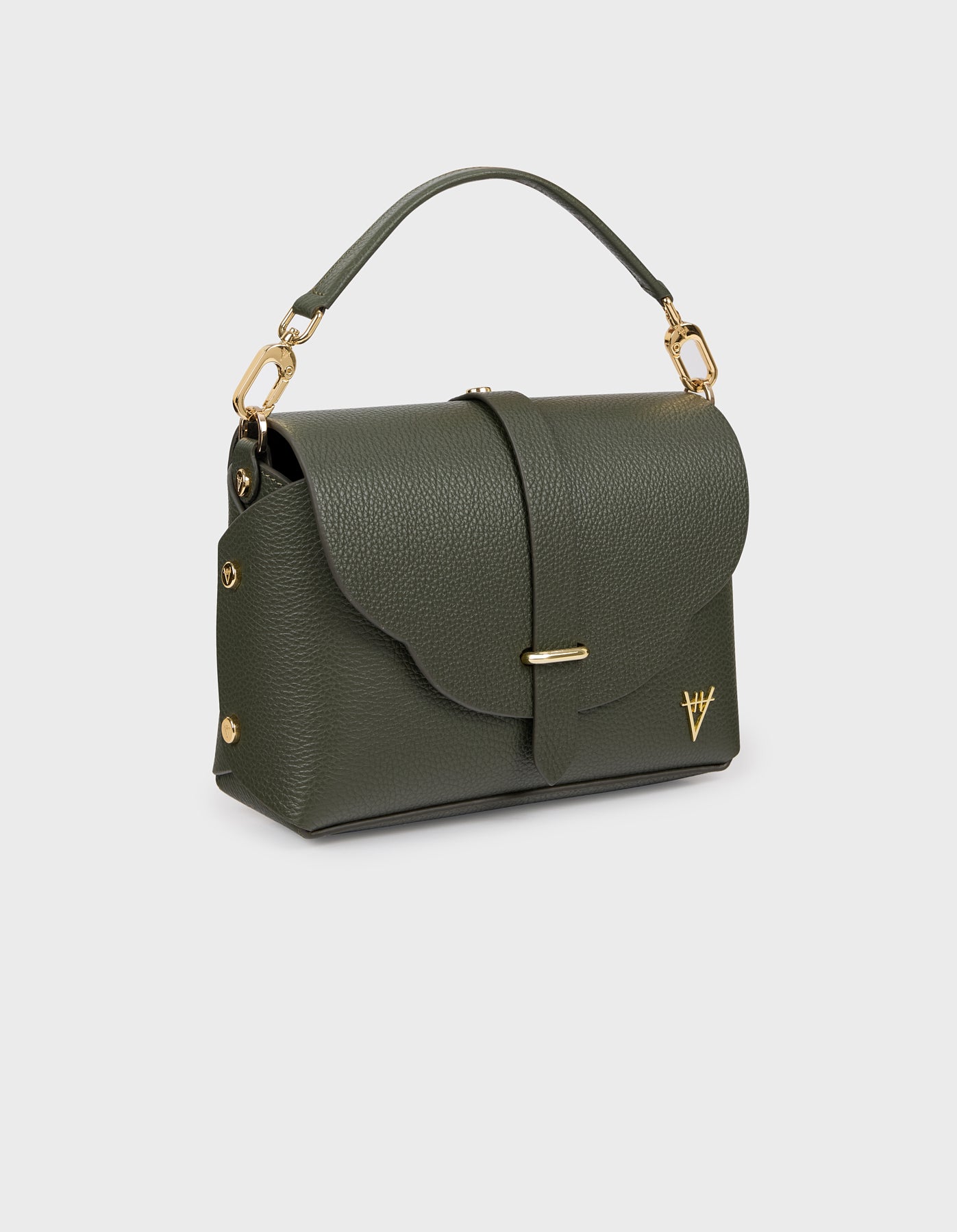 Hiva Atelier | Harmonia Shoulder Bag KHAKI | Her Tarza Uygun Deri Aksesuarlar
