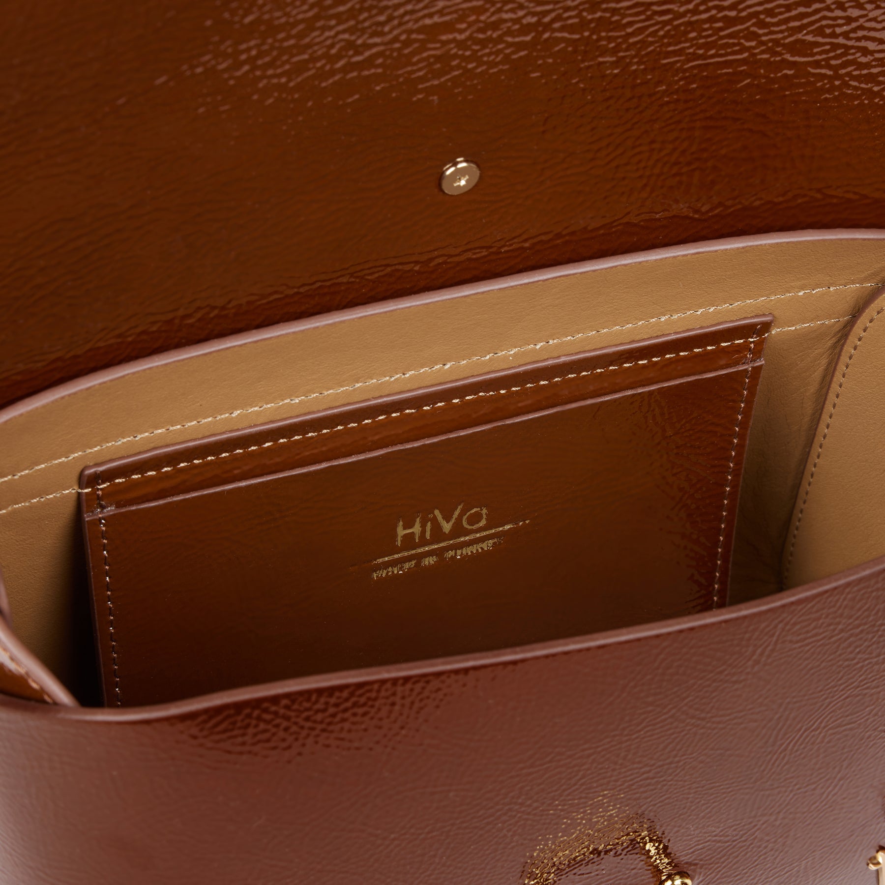 Hiva Atelier | Harmonia Shoulder Bag CAPPUCINO | Her Tarza Uygun Deri Aksesuarlar