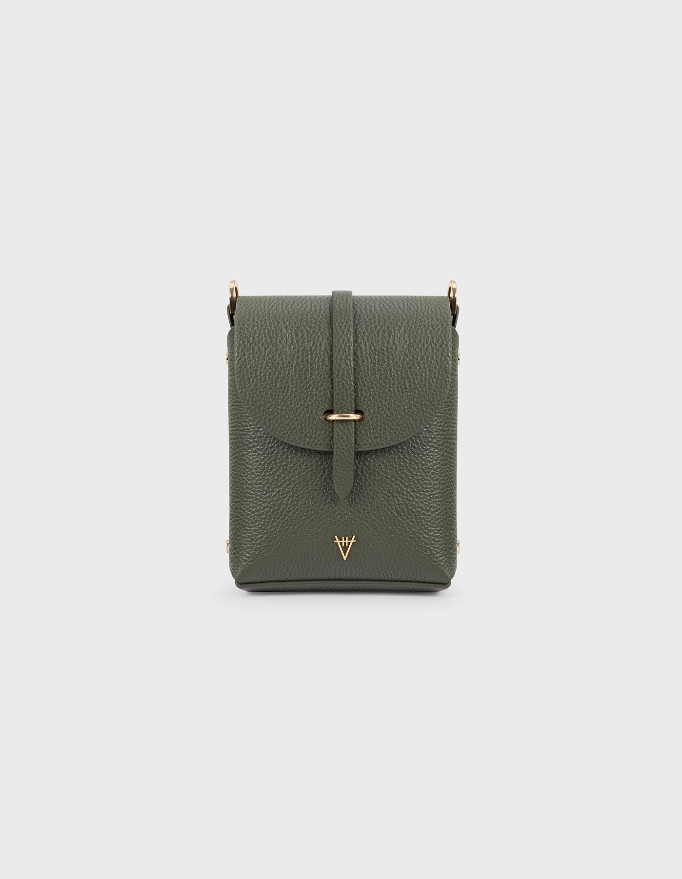Hiva Atelier | Astrum Shoulder Bag KHAKI | Her Tarza Uygun Deri Aksesuarlar