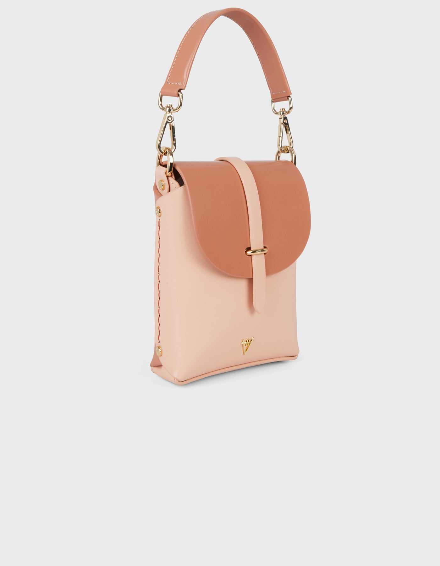 Hiva Atelier | Astrum Shoulder Bag PEACH SAND | Her Tarza Uygun Deri Aksesuarlar
