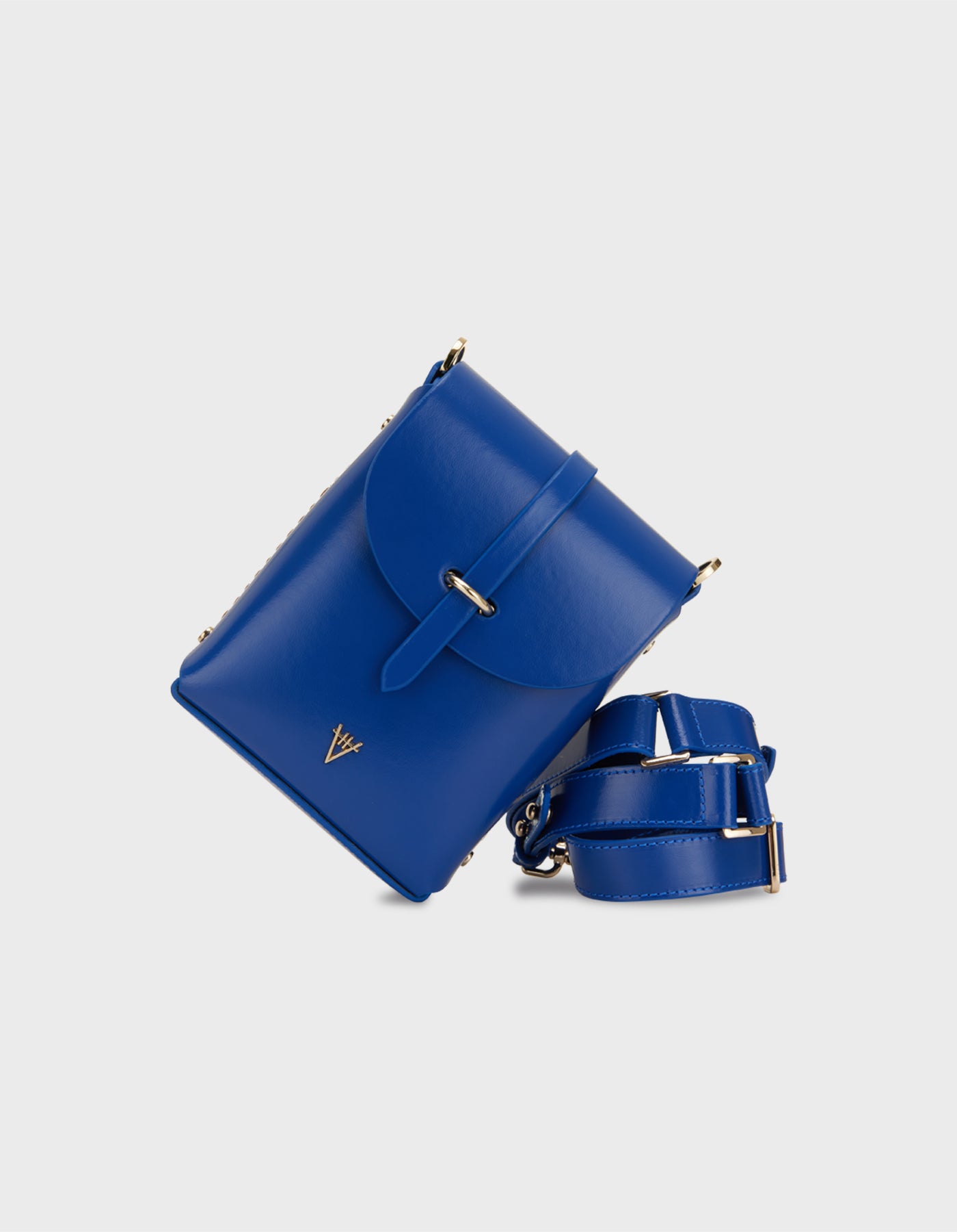 Hiva Atelier | Astrum Shoulder Bag SODALITE BLUE | Her Tarza Uygun Deri Aksesuarlar