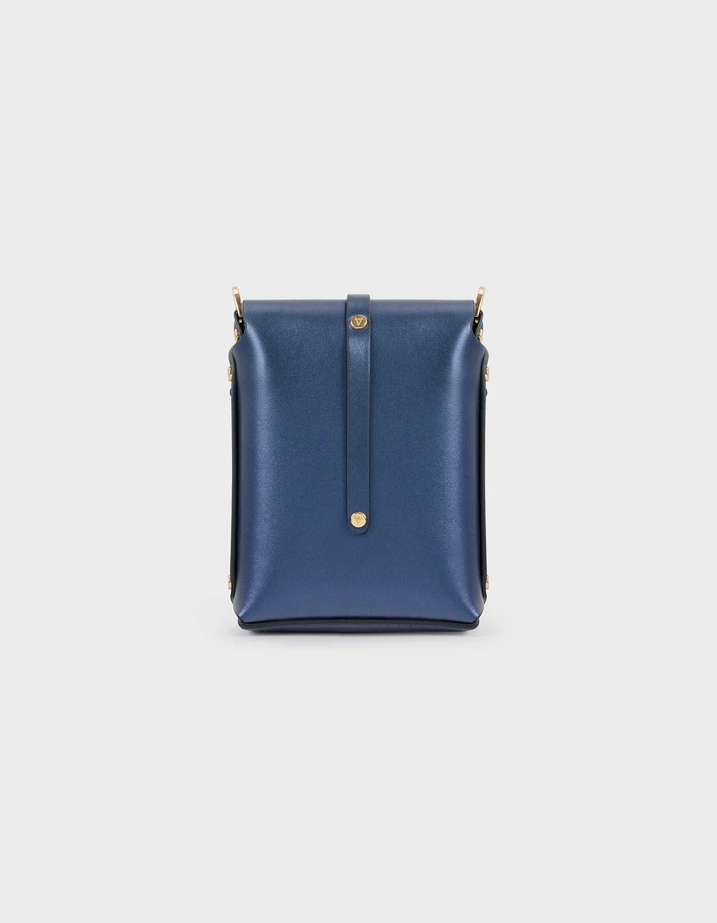 Hiva Atelier | Astrum Shoulder Bag NAVY | Her Tarza Uygun Deri Aksesuarlar