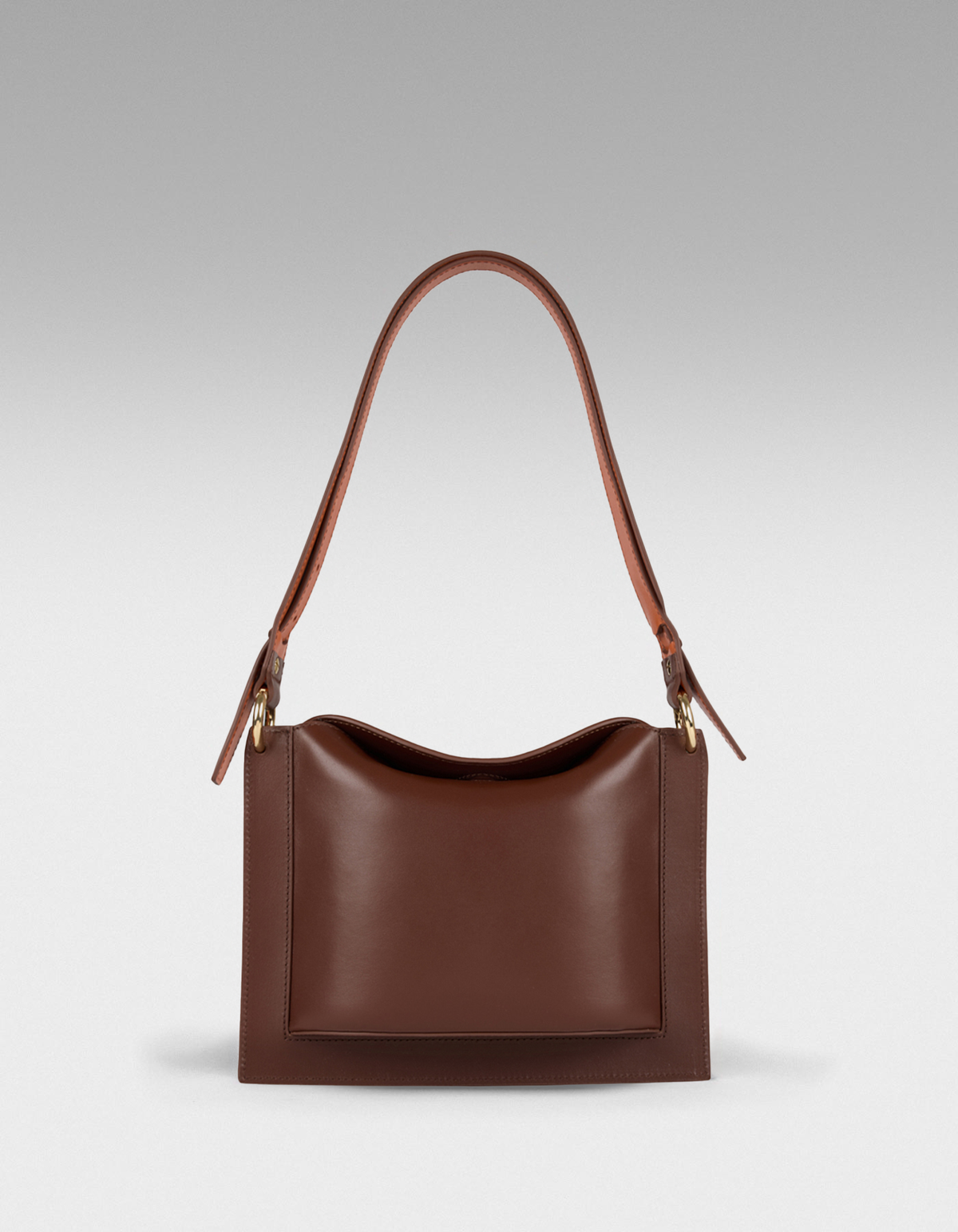 HiVa Atelier | Dalia Mini Sleek & Square Shoulder Bag | Her Tarza Uygun Deri Aksesuarlar