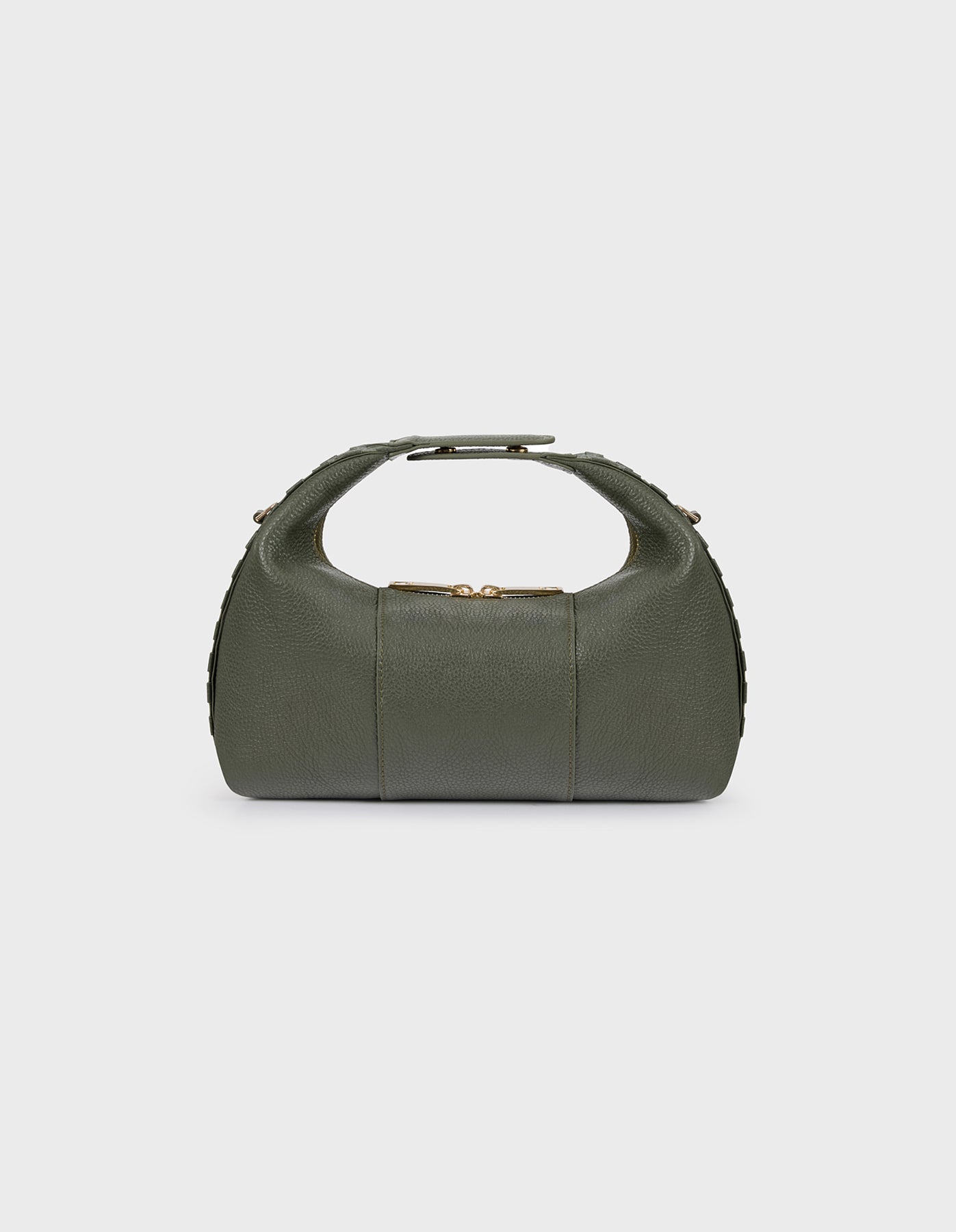 HiVa Atelier | Midi Croissant Bag Khaki | Her Tarza Uygun Deri Aksesuarlar