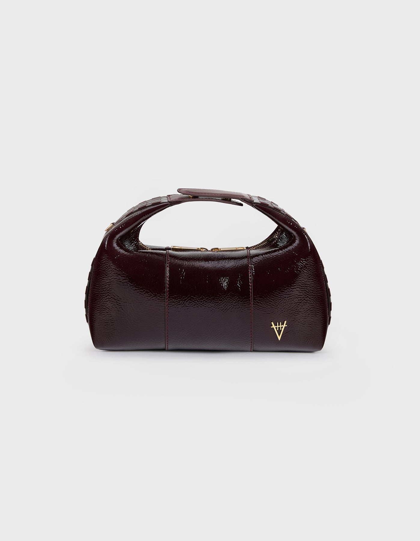 HiVa Atelier | Midi Croissant Bag Raspberry | Her Tarza Uygun Deri Aksesuarlar