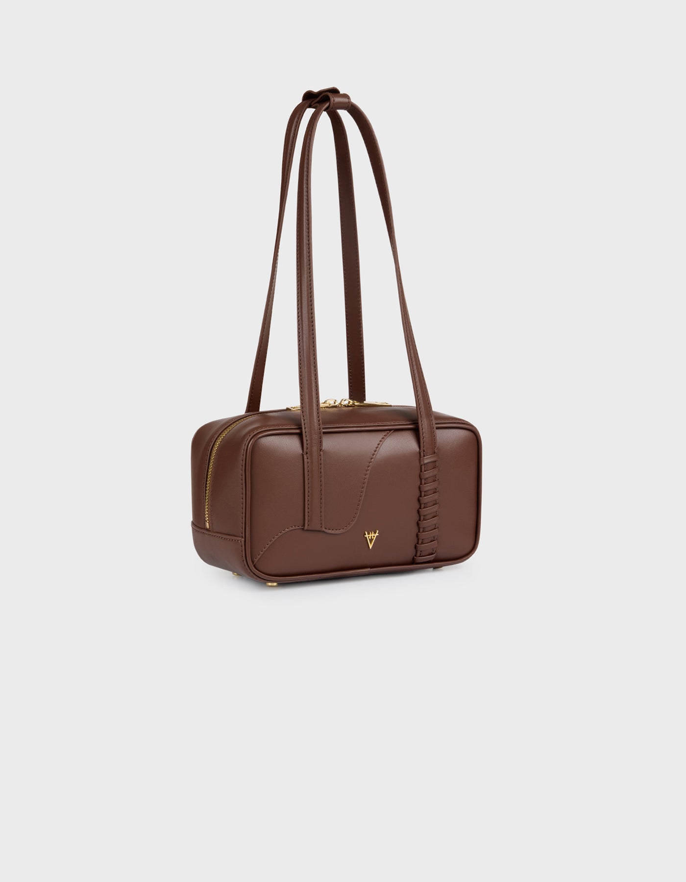 HiVa Atelier | Mini Bowling Tote Bag NUTSHELL | Her Tarza Uygun Deri Aksesuarlar