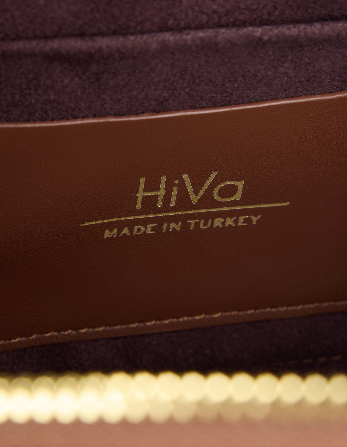 HiVa Atelier | Mini Bowling Tote Bag NUTSHELL | Her Tarza Uygun Deri Aksesuarlar