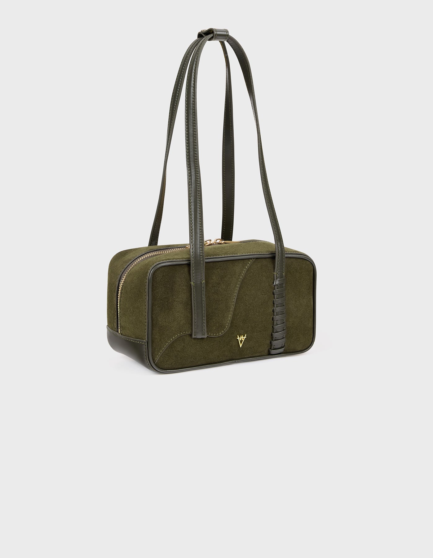 HiVa Atelier | Mini Bowling Tote Bag KHAKI | Her Tarza Uygun Deri Aksesuarlar