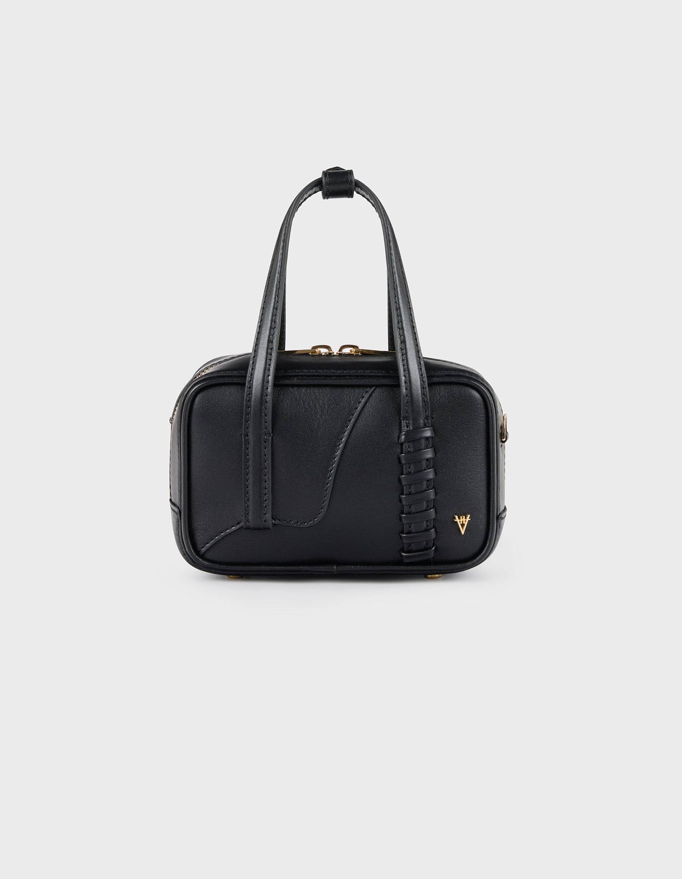 HiVa Atelier | Micro Bowling Bag BLACK | Her Tarza Uygun Deri Aksesuarlar