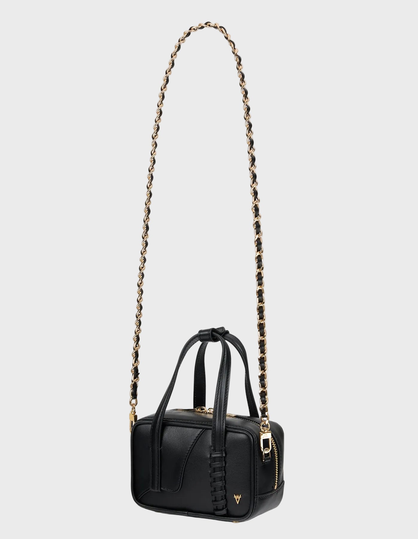 HiVa Atelier | Micro Bowling Bag BLACK | Her Tarza Uygun Deri Aksesuarlar