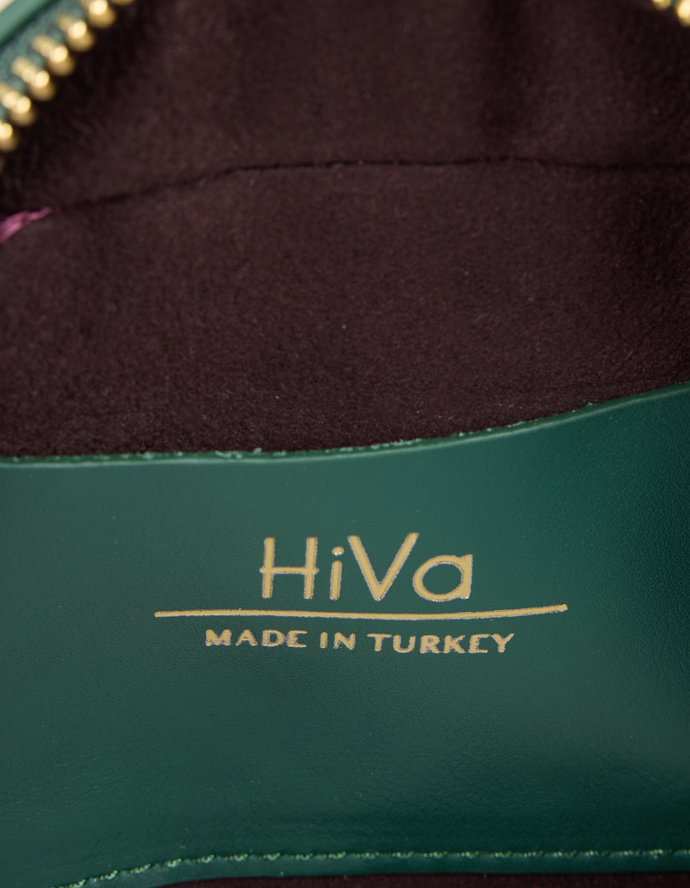 HiVa Atelier | Micro Bowling Bag DEEP EMERALD | Her Tarza Uygun Deri Aksesuarlar