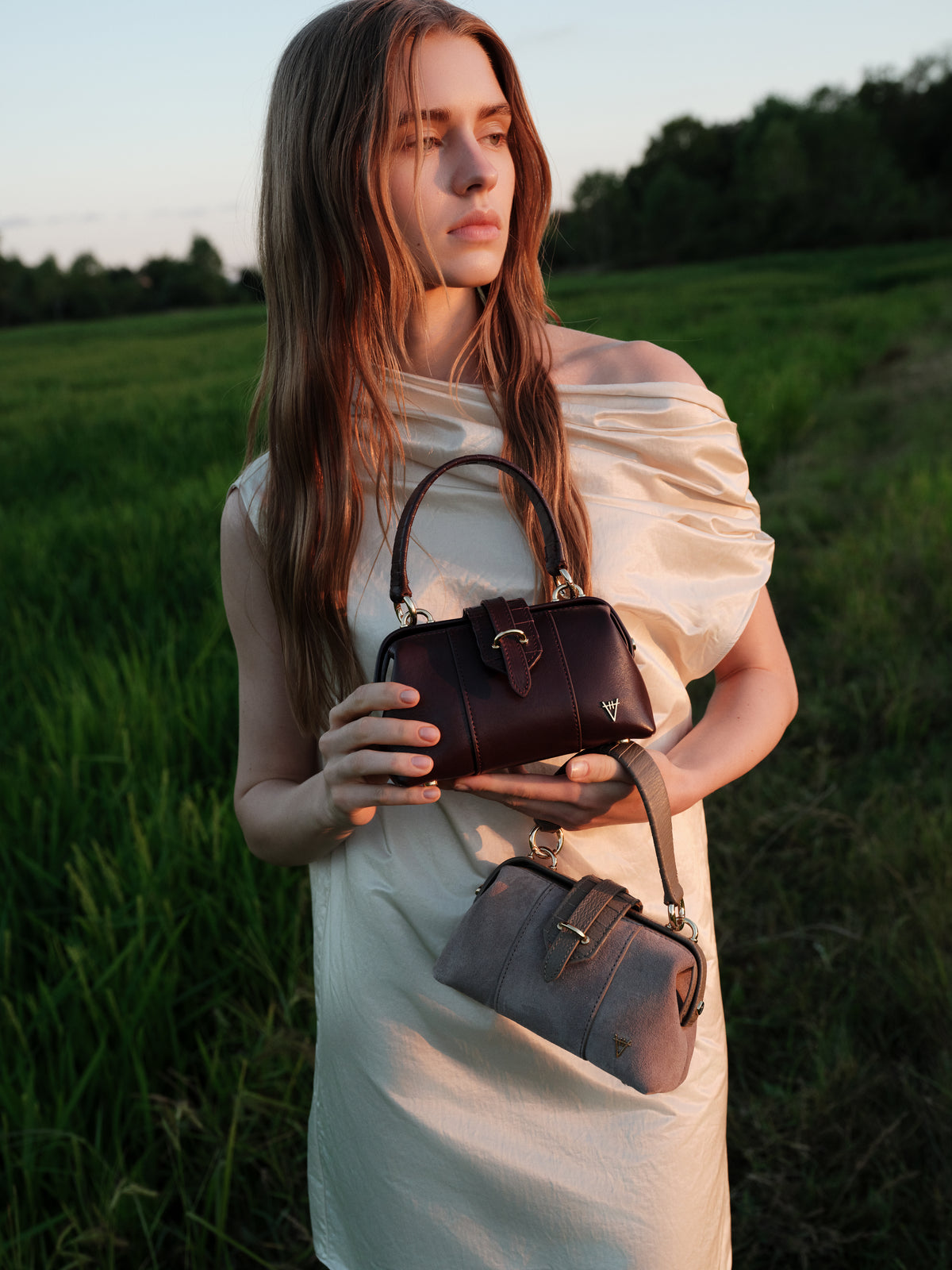 HiVa Atelier | Mini Nubes Doctor Bag | Her Tarza Uygun Deri Aksesuarlar