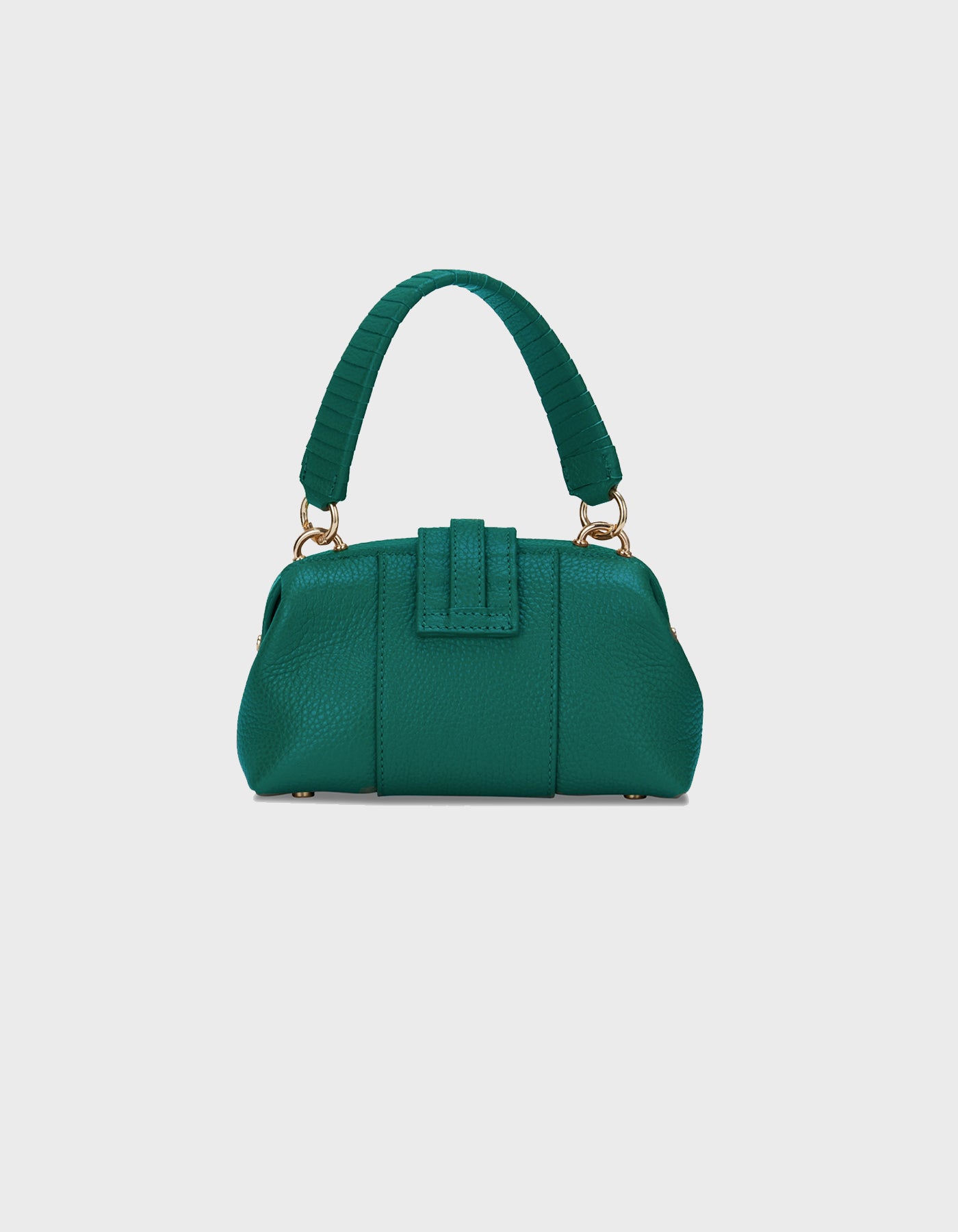 HiVa Atelier | Mini Nubes Doctor Bag FOREST GREEN | Her Tarza Uygun Deri Aksesuarlar