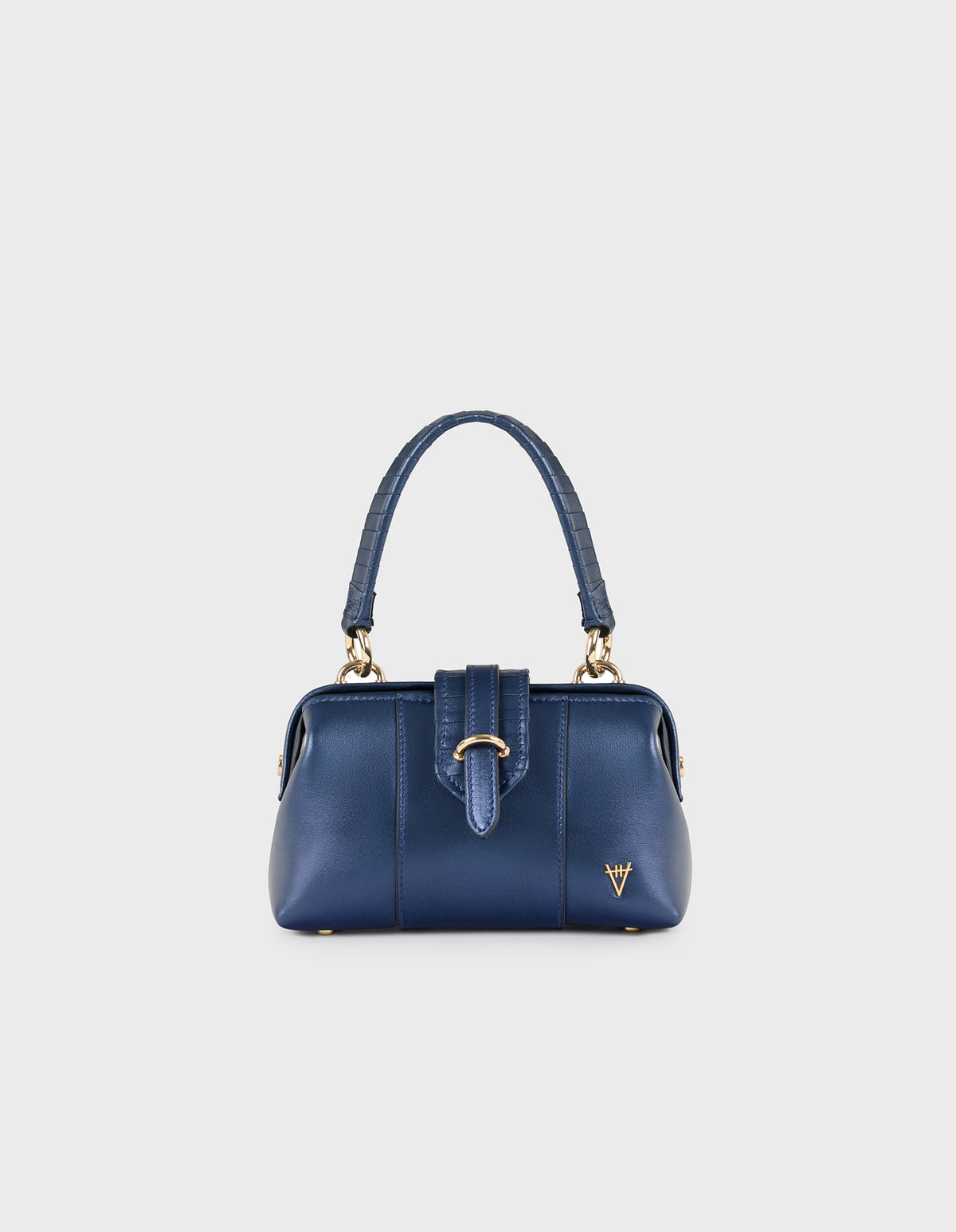 HiVa Atelier | Mini Nubes Doctor Bag NAVY | Her Tarza Uygun Deri Aksesuarlar