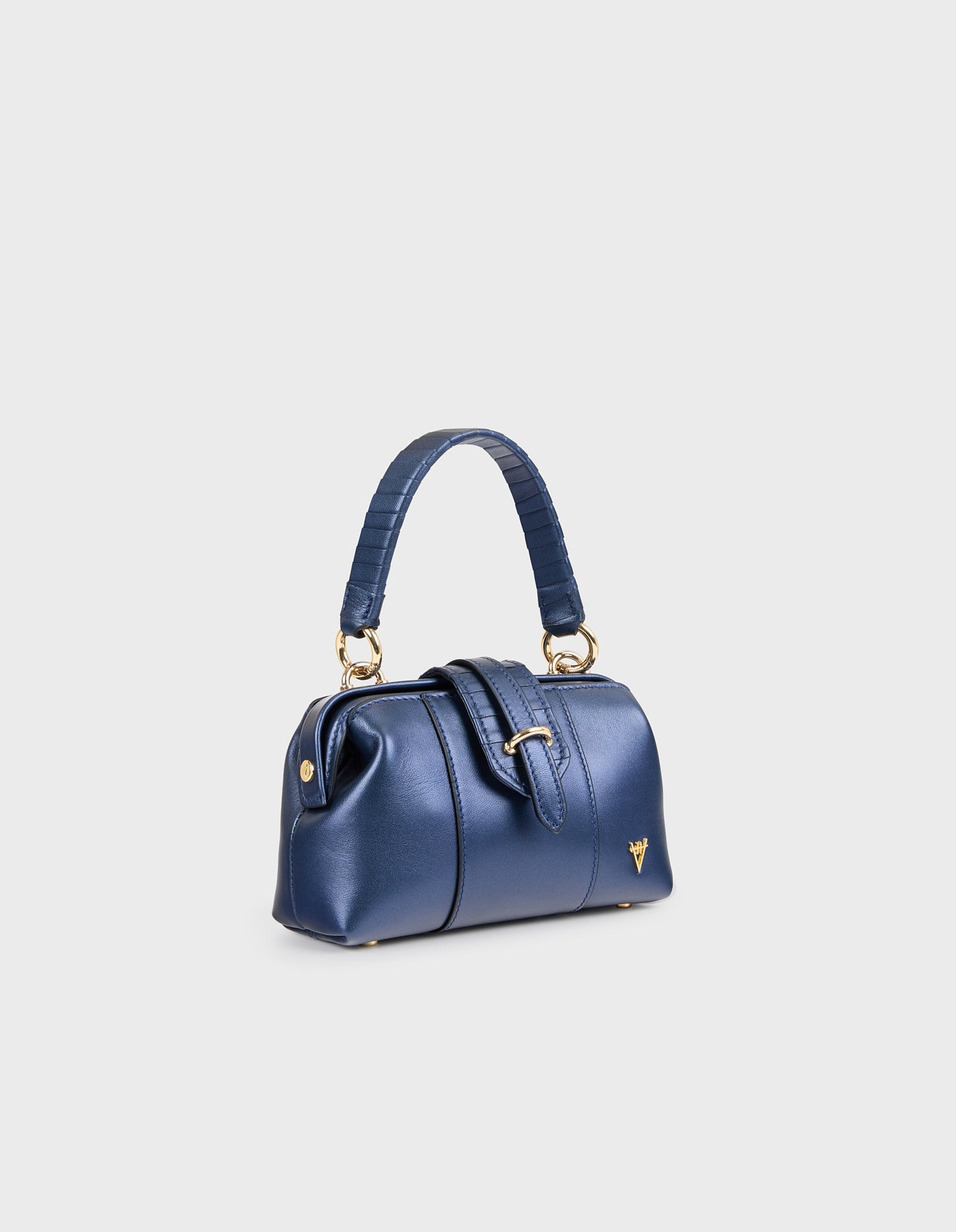 HiVa Atelier | Mini Nubes Doctor Bag NAVY | Her Tarza Uygun Deri Aksesuarlar