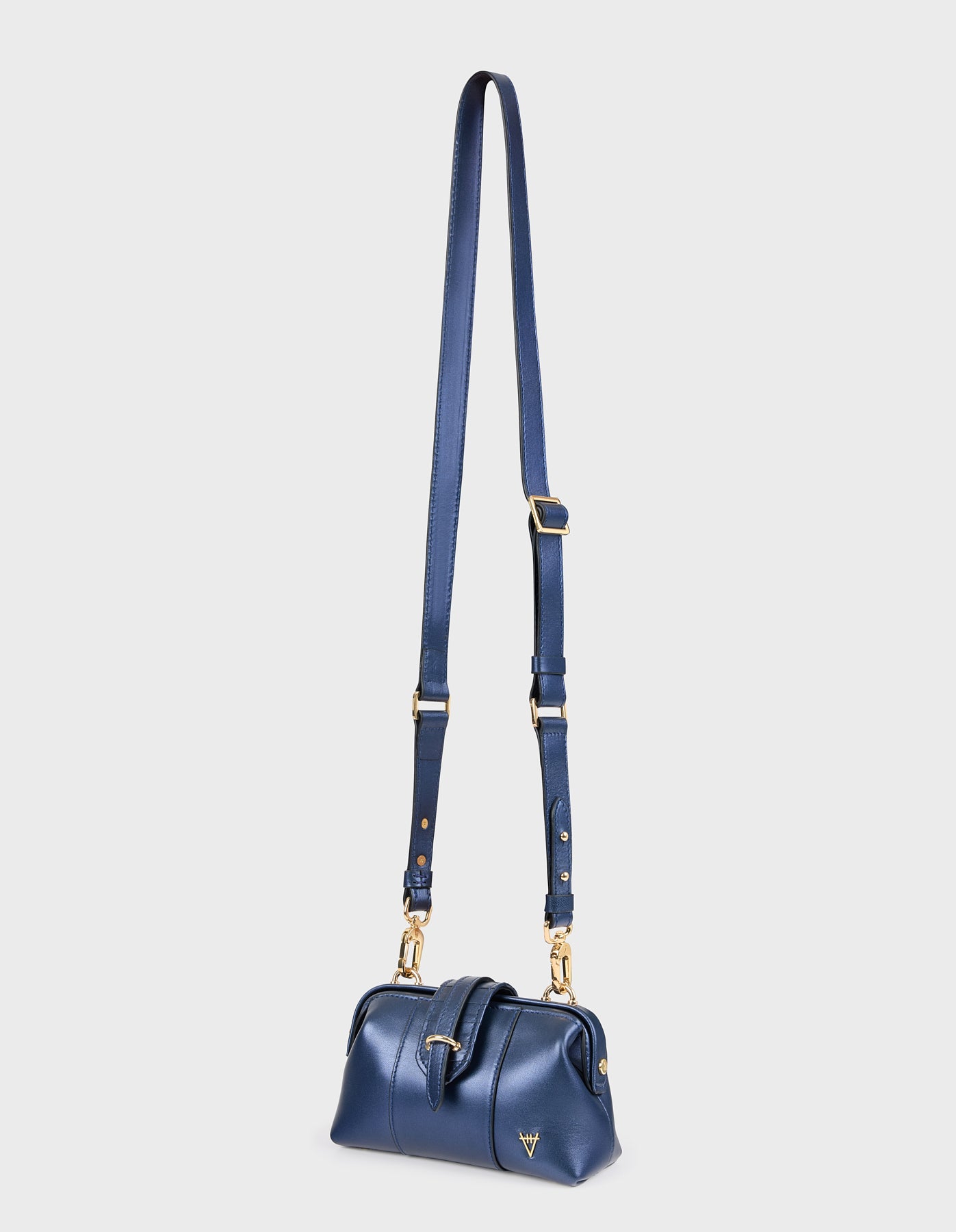 HiVa Atelier | Mini Nubes Doctor Bag NAVY | Her Tarza Uygun Deri Aksesuarlar