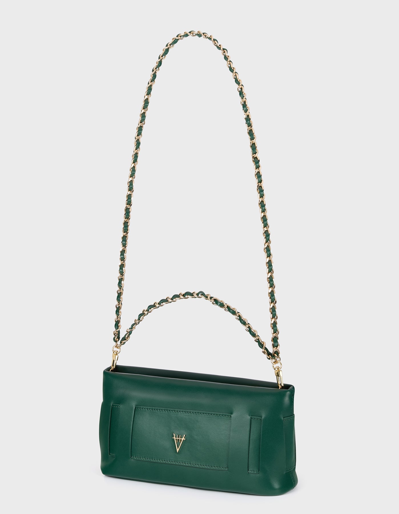 Hiva Atelier | Marise Clutch & Chain Bag DEEP EMERALD | Her Tarza Uygun Deri Aksesuarlar