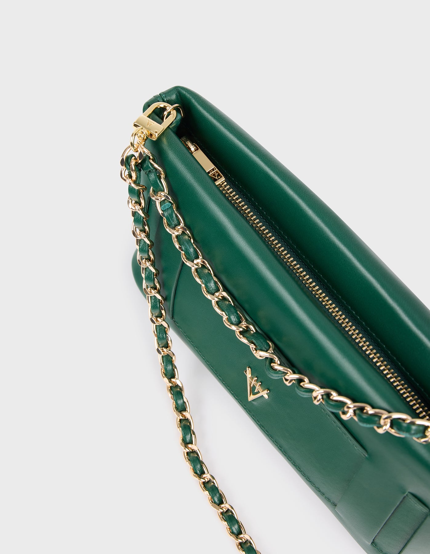 Hiva Atelier | Marise Clutch & Chain Bag DEEP EMERALD | Her Tarza Uygun Deri Aksesuarlar