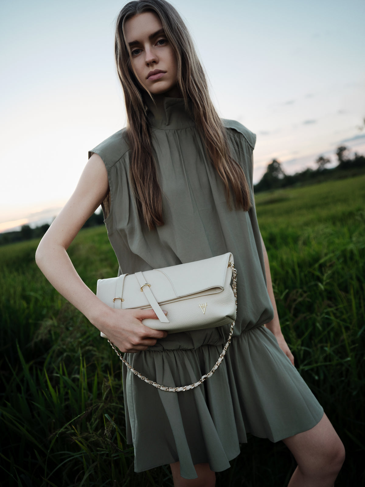 HiVa Atelier | Arlette Clutch & Chain Bag | Her Tarza Uygun Deri Aksesuarlar