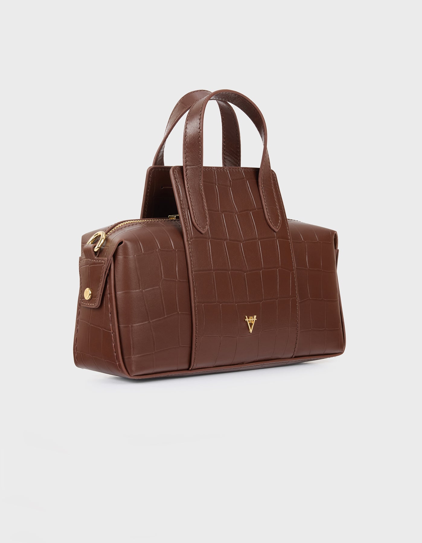 Hiva Atelier | Onsra Cylinder Crossbody Bag NUTSHELL | Her Tarza Uygun Deri Aksesuarlar