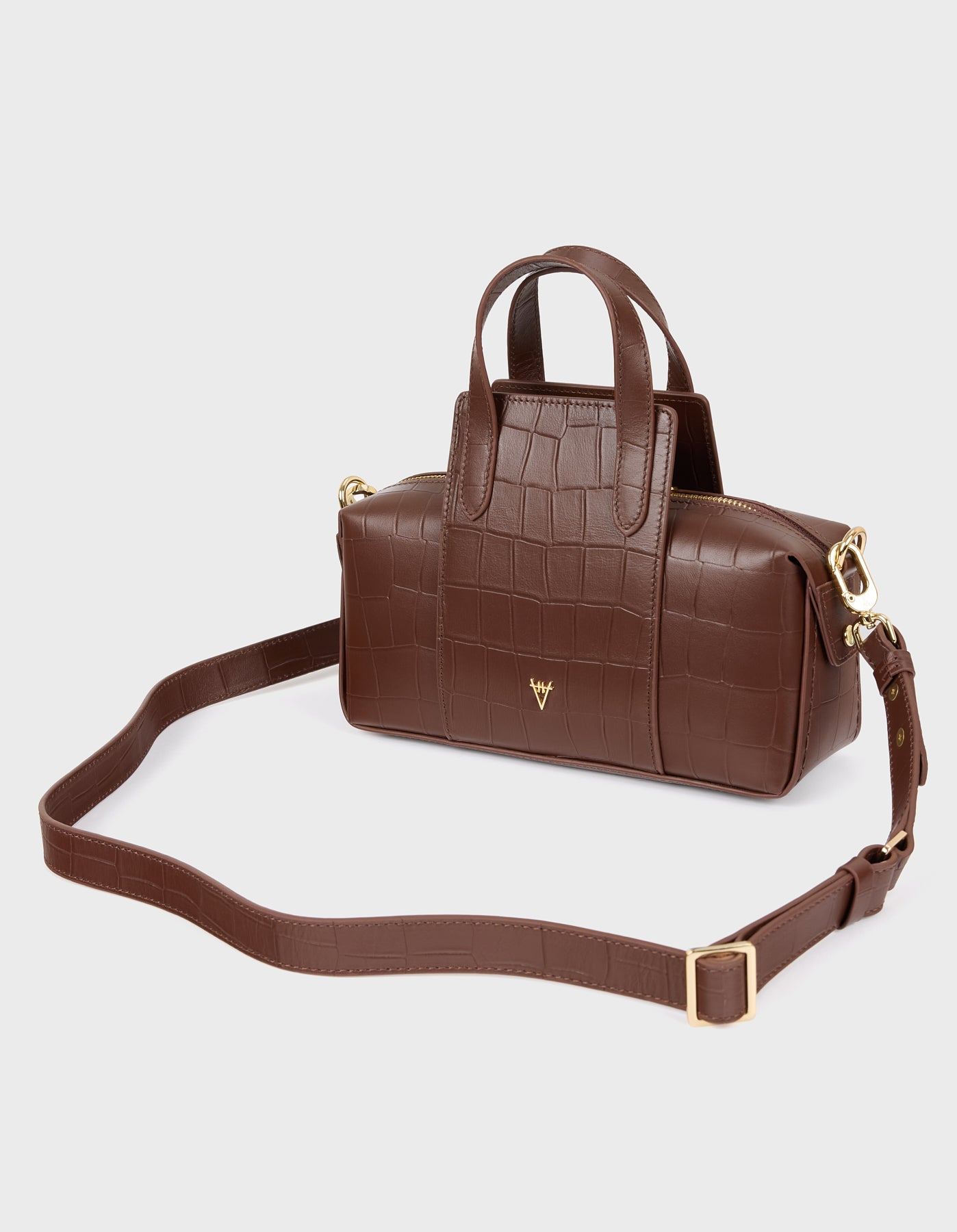 Hiva Atelier | Onsra Cylinder Crossbody Bag NUTSHELL | Her Tarza Uygun Deri Aksesuarlar