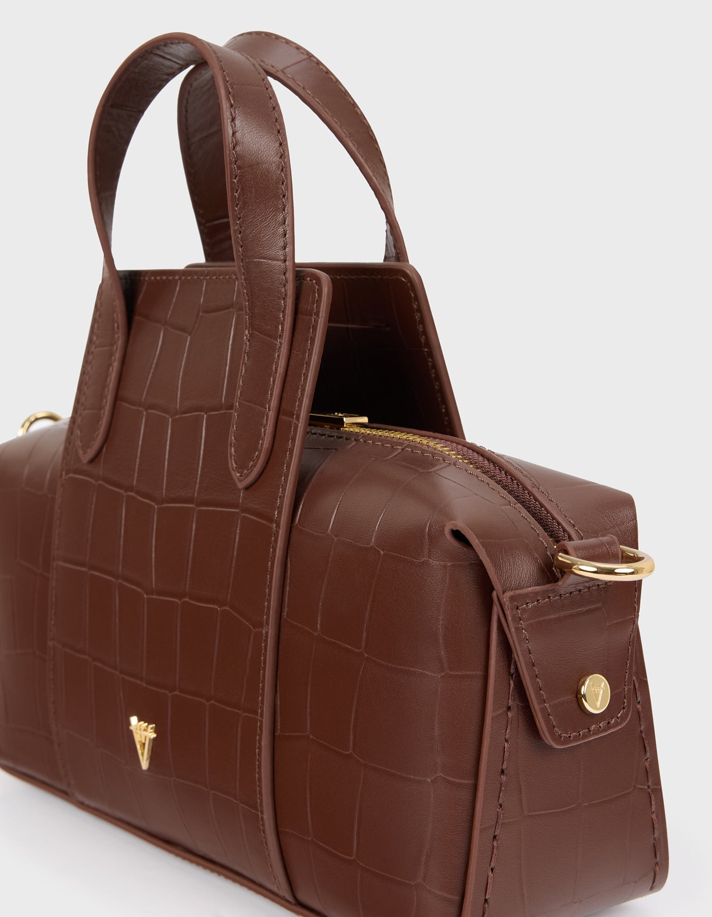 Hiva Atelier | Onsra Cylinder Crossbody Bag NUTSHELL | Her Tarza Uygun Deri Aksesuarlar