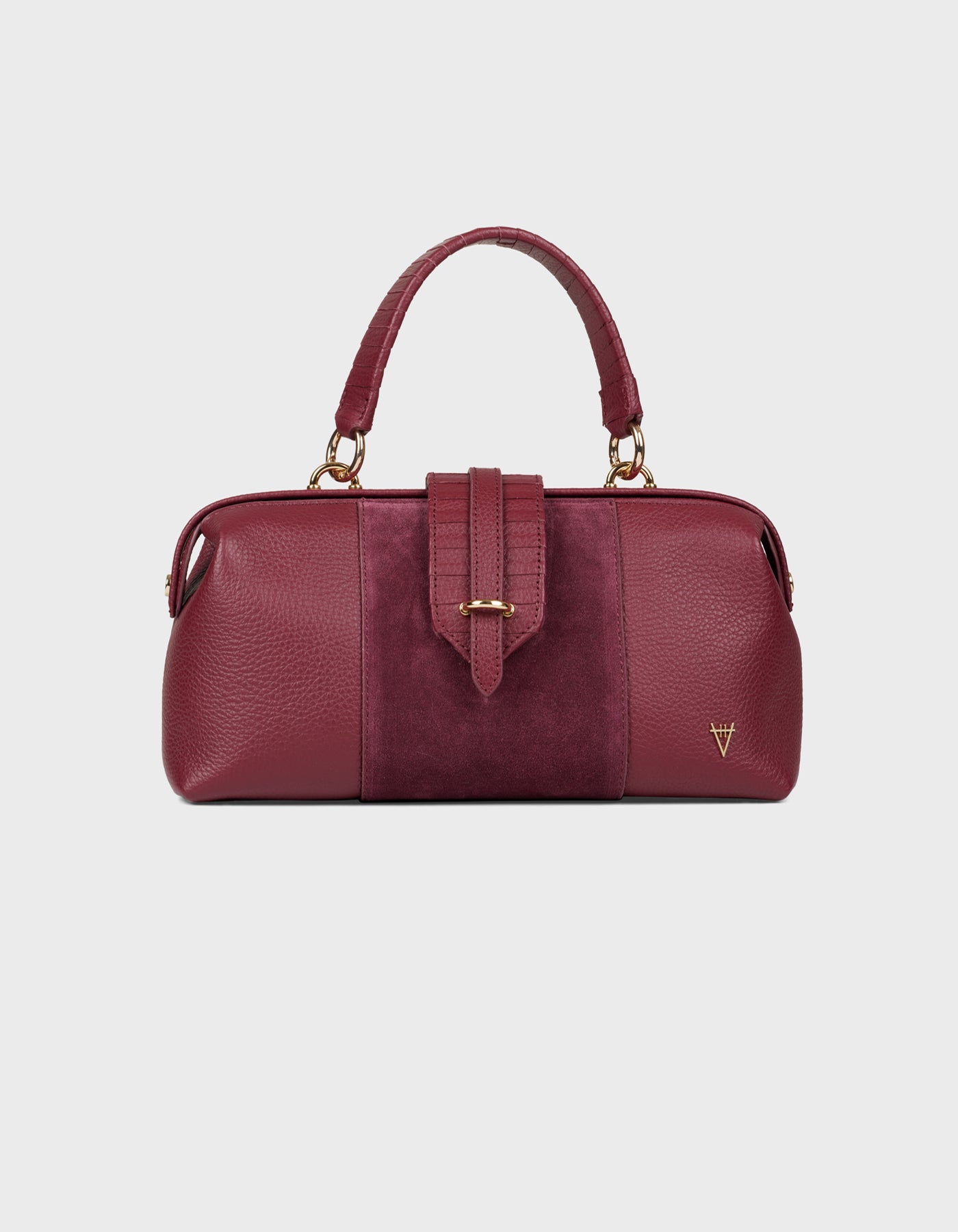 Hiva Atelier | Nubes Doctor Bag BURGUNDY | Her Tarza Uygun Deri Aksesuarlar