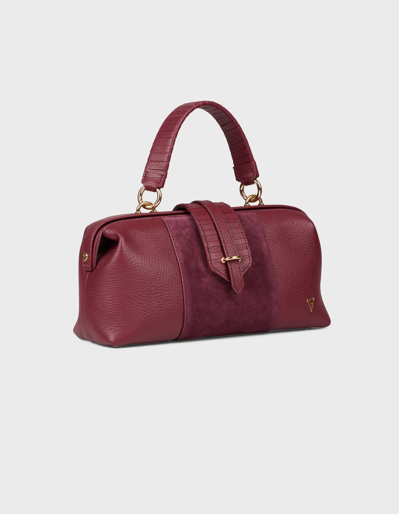 Hiva Atelier | Nubes Doctor Bag BURGUNDY | Her Tarza Uygun Deri Aksesuarlar