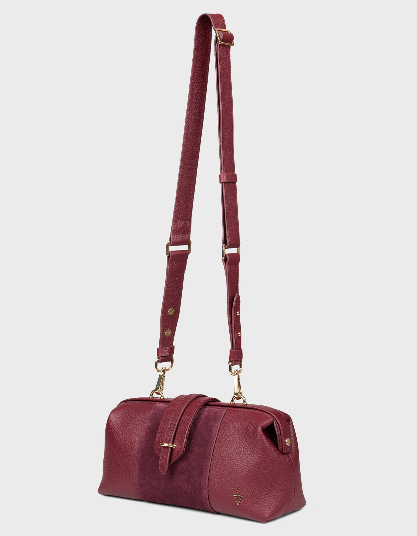 Hiva Atelier | Nubes Doctor Bag BURGUNDY | Her Tarza Uygun Deri Aksesuarlar