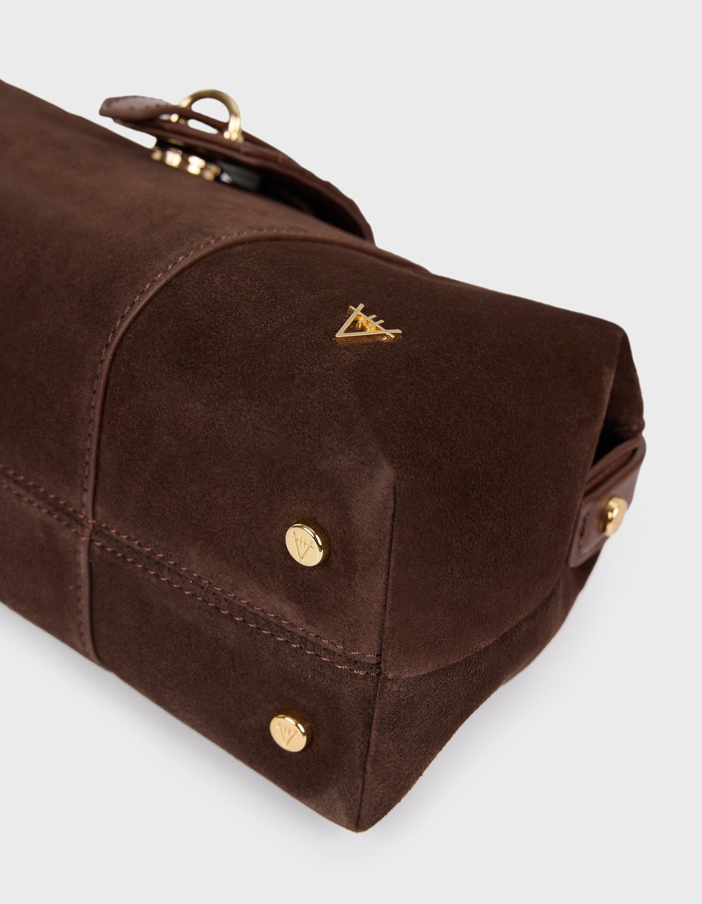 Hiva Atelier | Nubes Doctor Bag NUTSHELL SUEDE | Her Tarza Uygun Deri Aksesuarlar