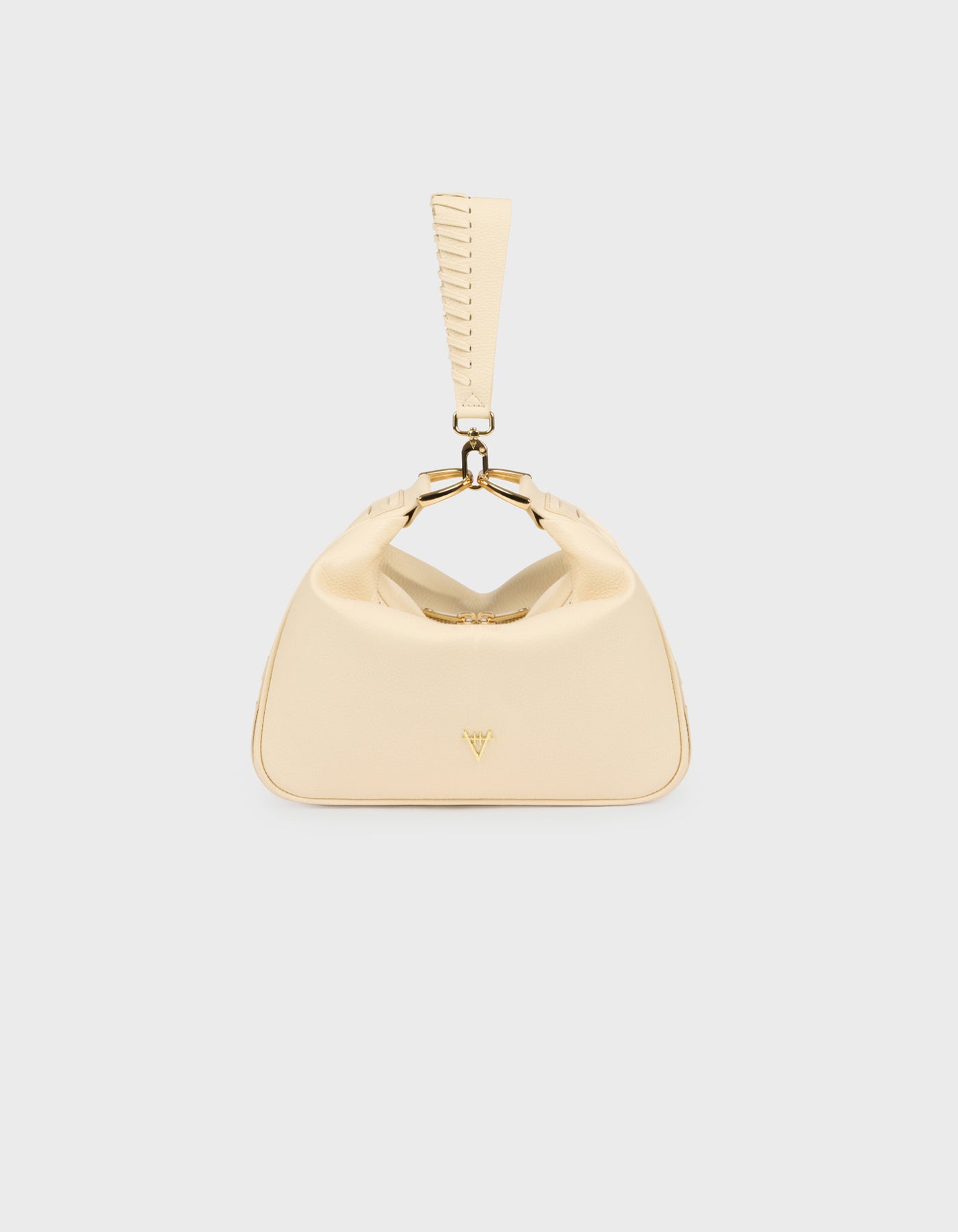 Woven Detail Mini Hobo Bag