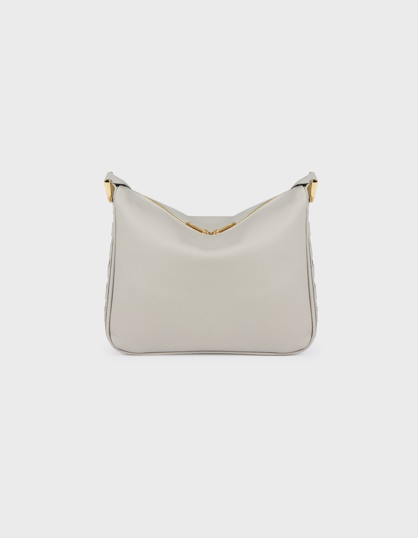 Woven Detail Mini Hobo Bag