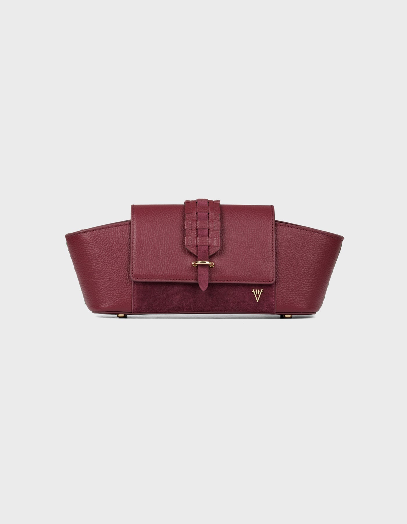 HiVa Atelier | Navis Shoulder Bag BURGUNDY | Her Tarza Uygun Deri Aksesuarlar