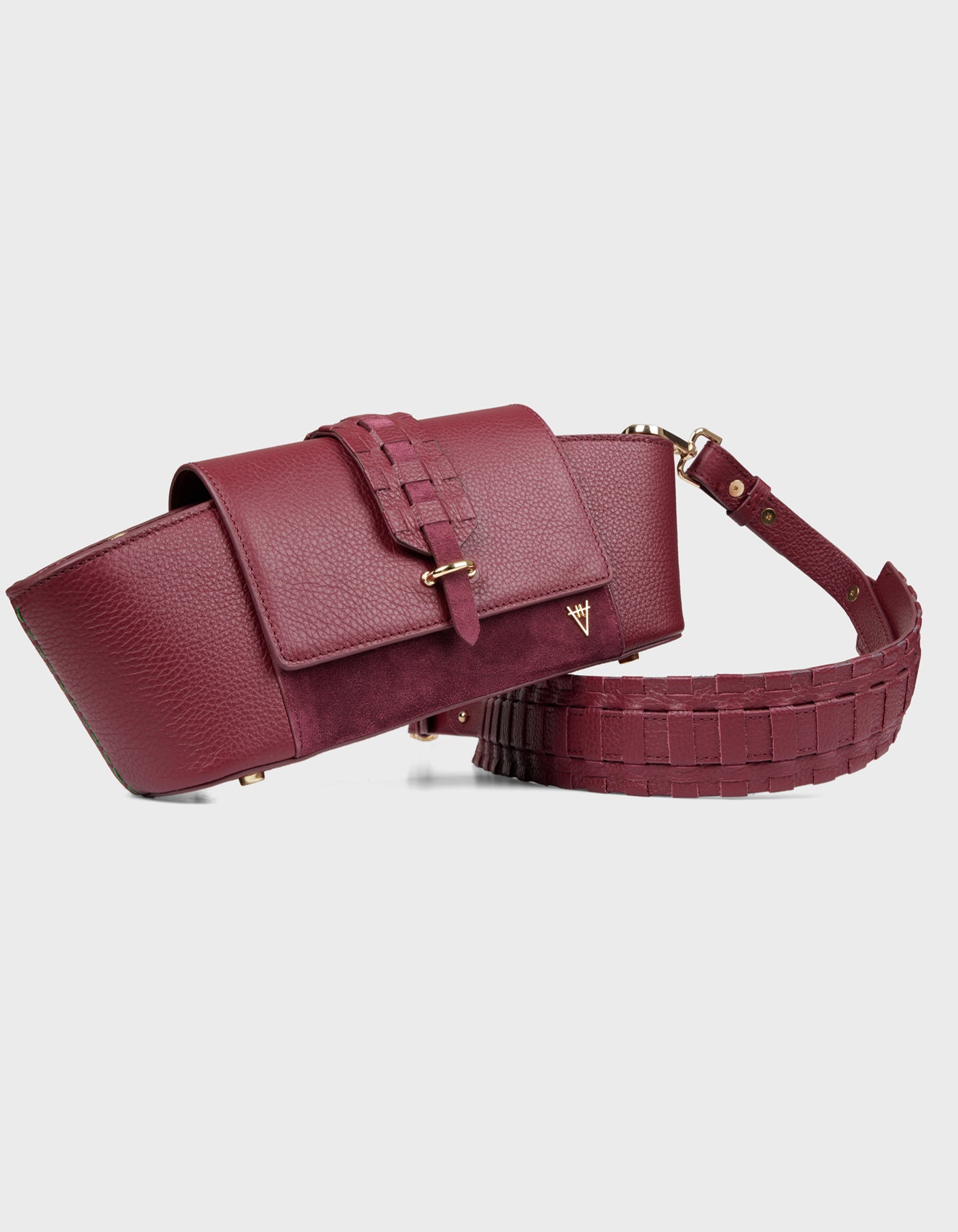 HiVa Atelier | Navis Shoulder Bag BURGUNDY | Her Tarza Uygun Deri Aksesuarlar