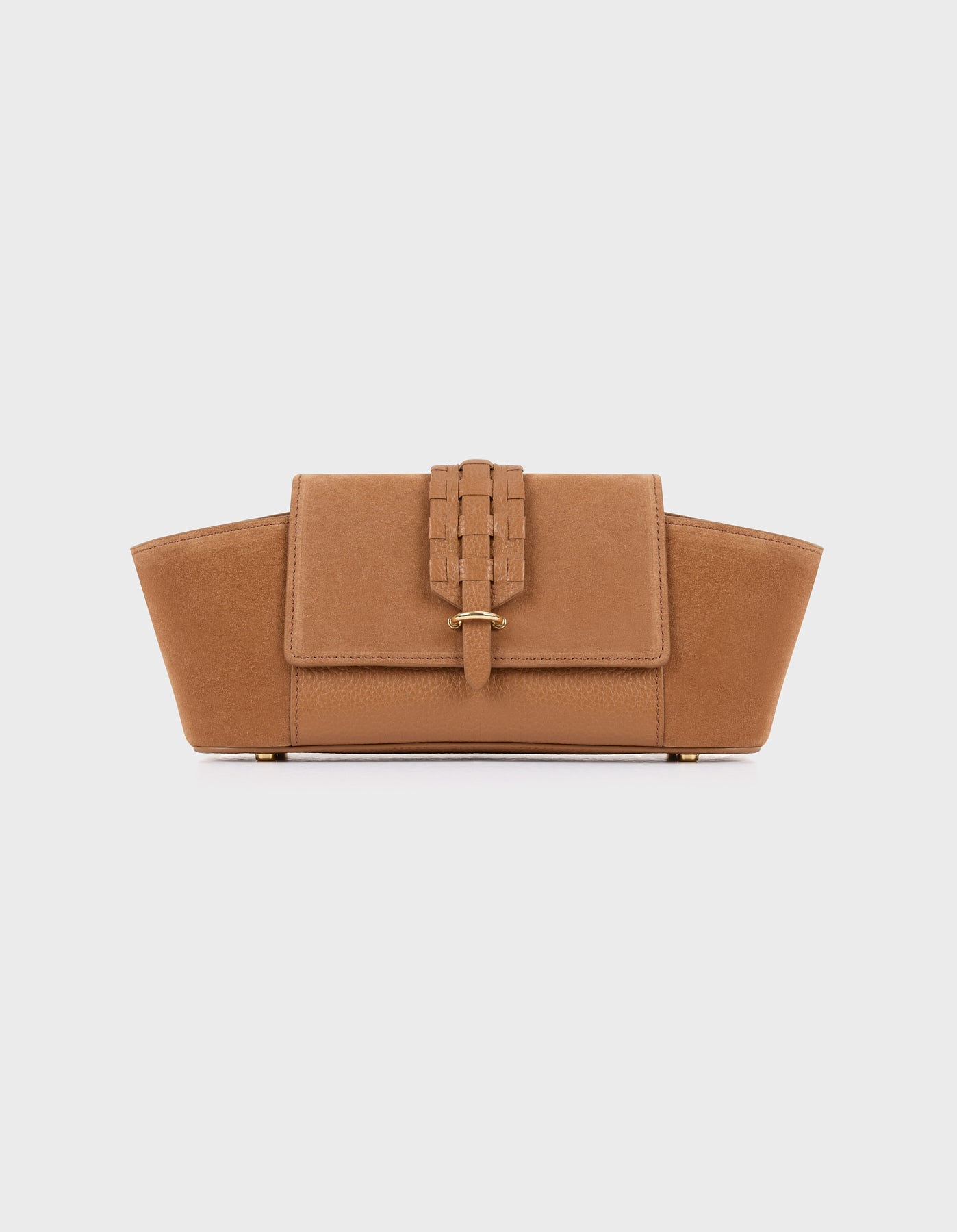 HiVa Atelier | Navis Shoulder Bag WOOD SUEDE | Her Tarza Uygun Deri Aksesuarlar