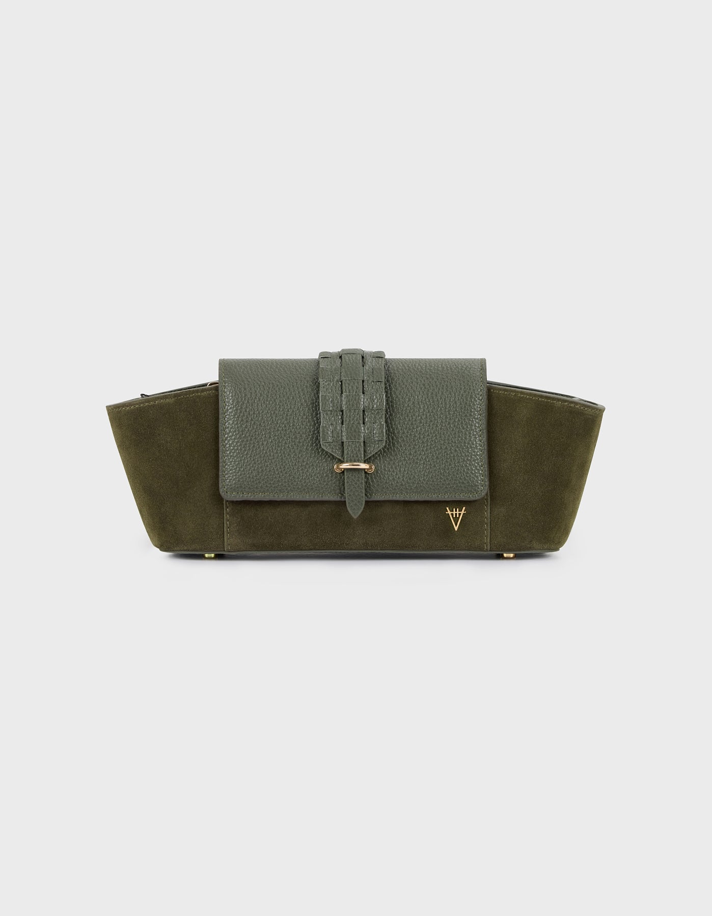 HiVa Atelier | Navis Shoulder Bag KHAKI | Her Tarza Uygun Deri Aksesuarlar