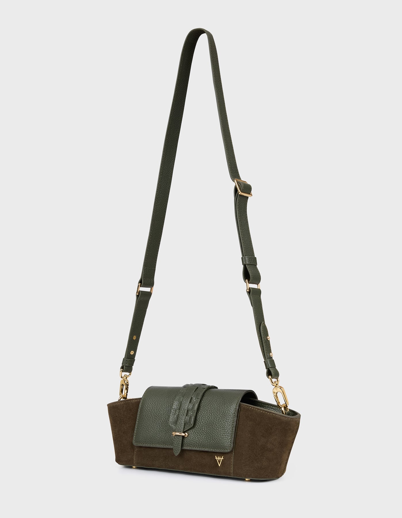 HiVa Atelier | Navis Shoulder Bag KHAKI | Her Tarza Uygun Deri Aksesuarlar