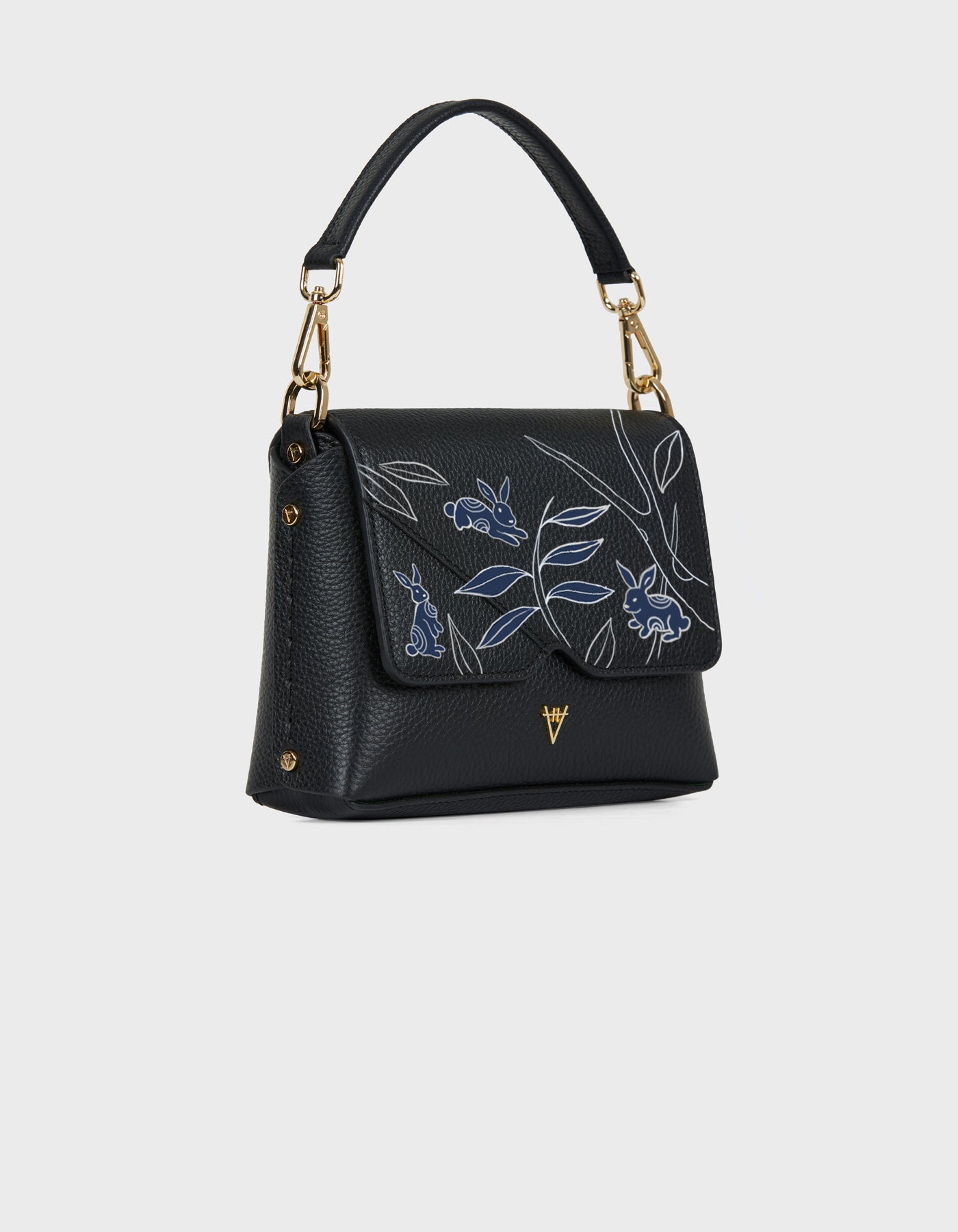 Mare Shoulder Bag - Hand-Painted