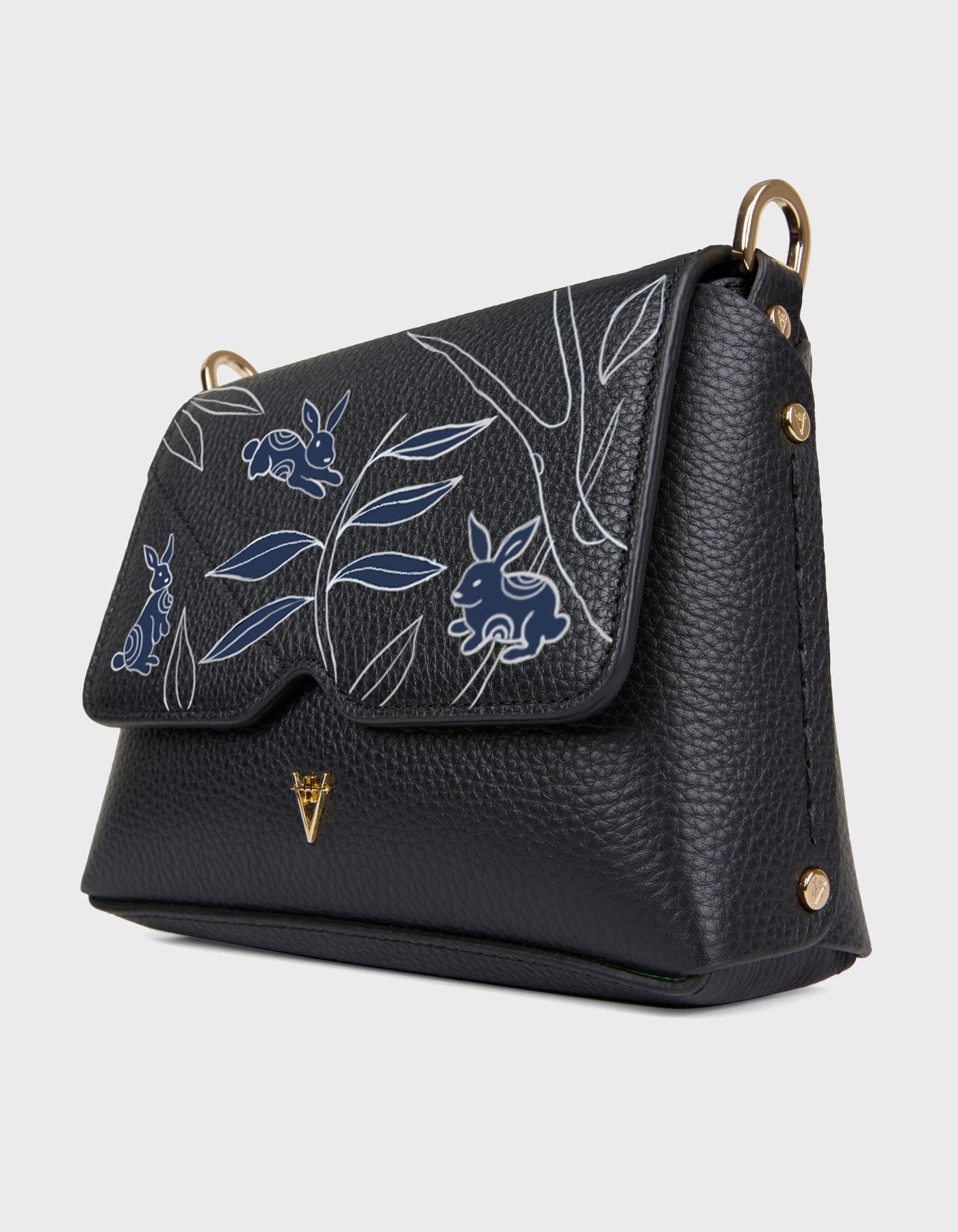 Mare Shoulder Bag - Hand-Painted