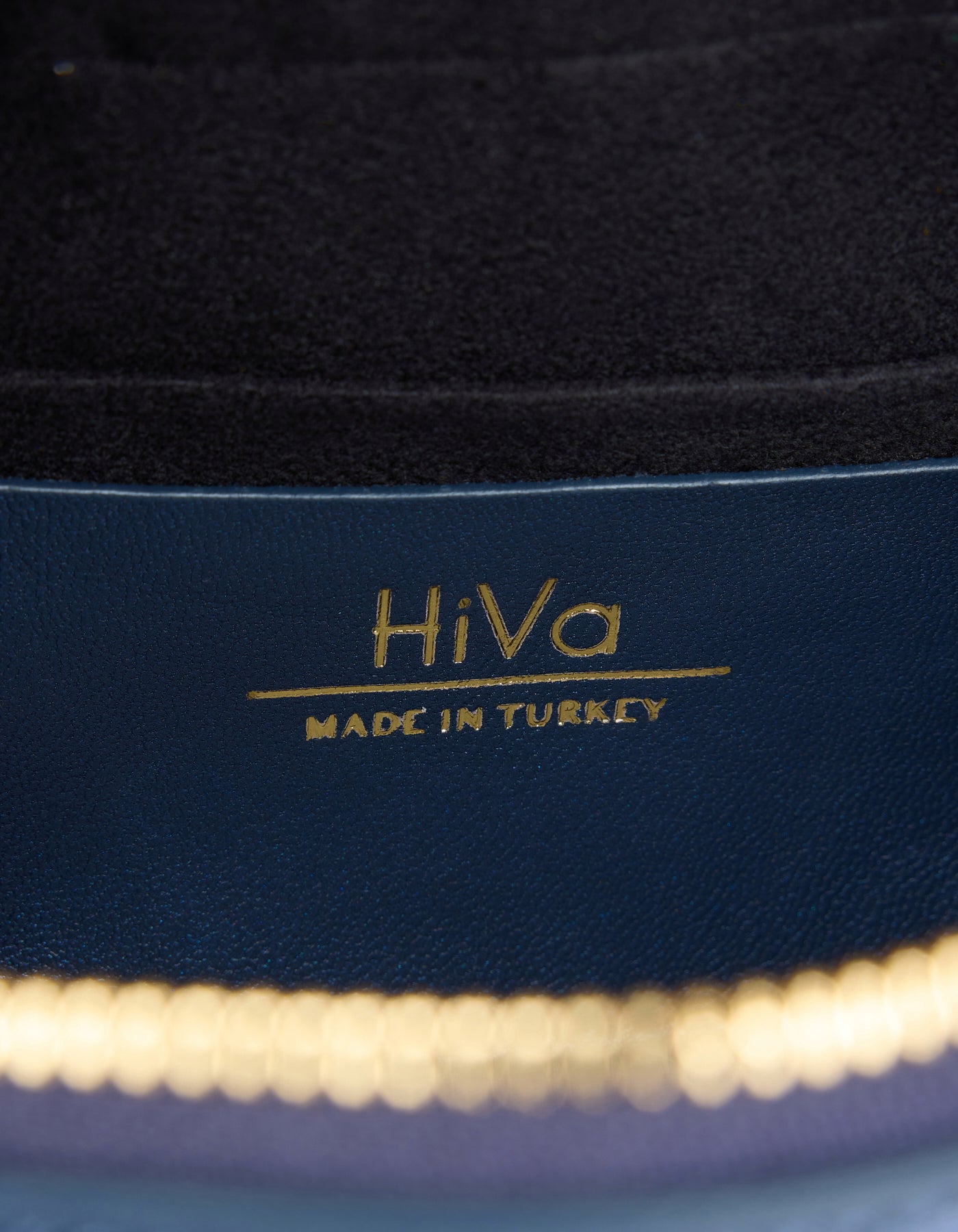 HiVa Atelier | Mini Bowling Tote Bag NAVY | Her Tarza Uygun Deri Aksesuarlar
