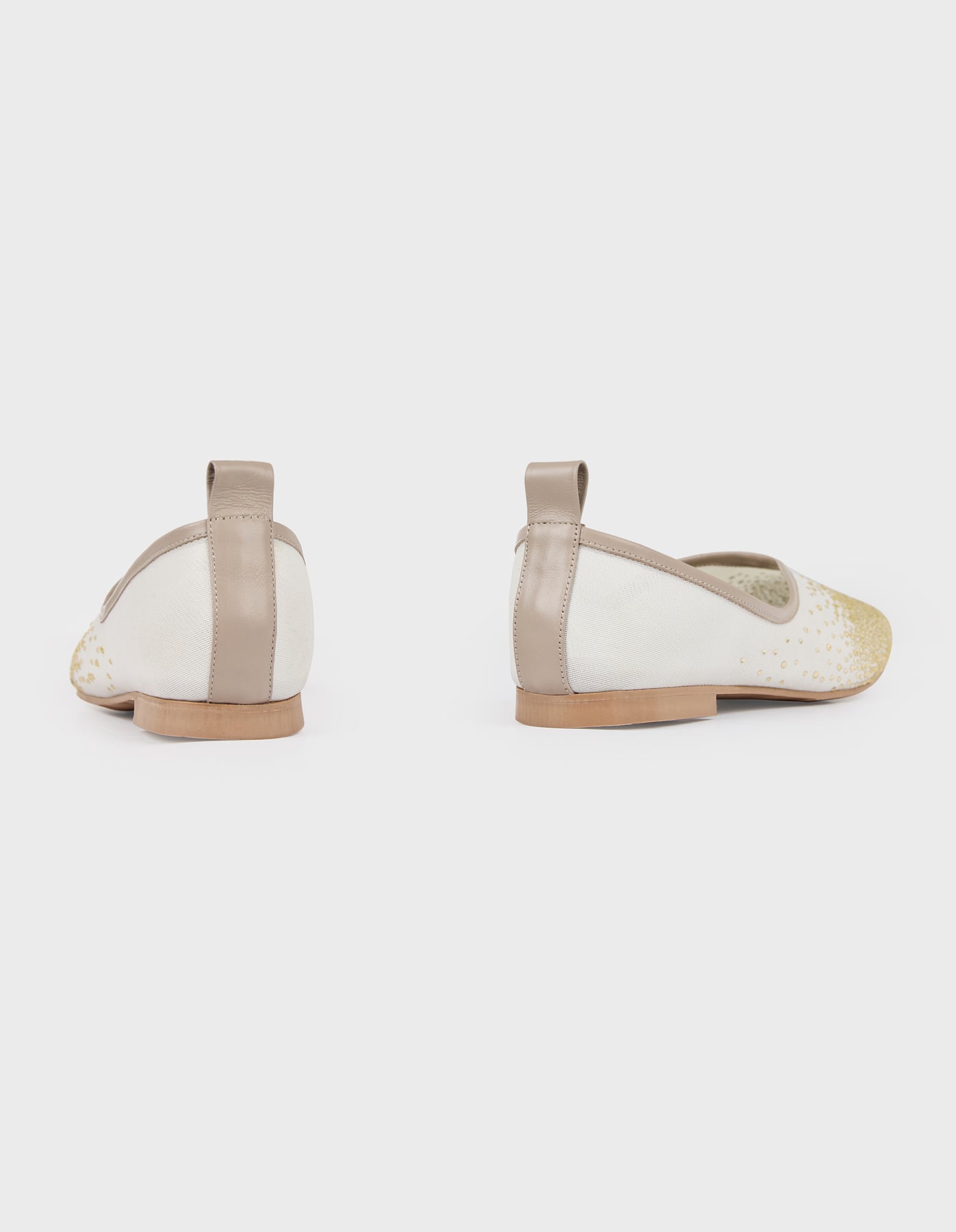 Crystal Embellished Ballet Flat