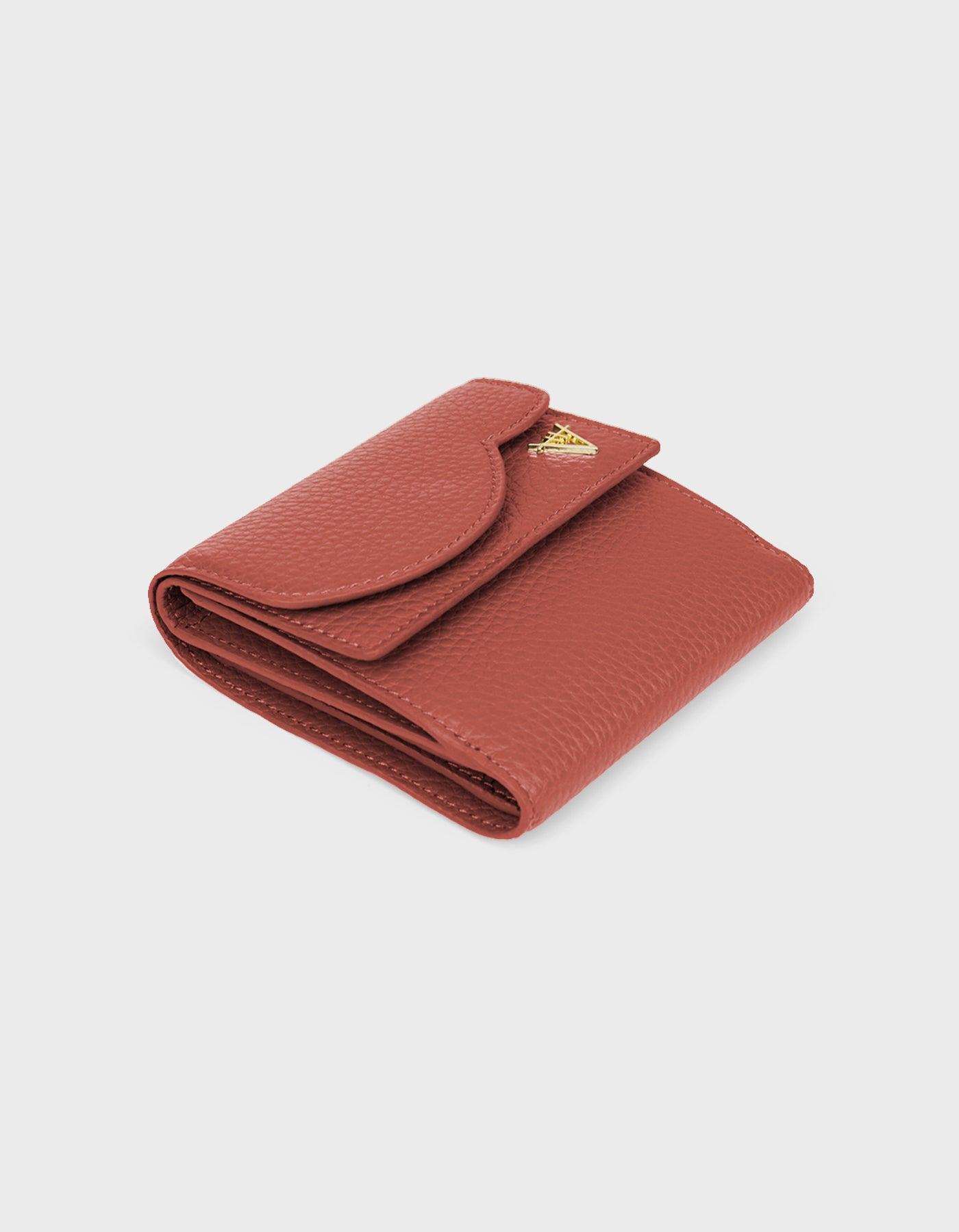 HiVa Atelier | Larus Compact Wallet GINGER | Her Tarza Uygun Deri Aksesuarlar
