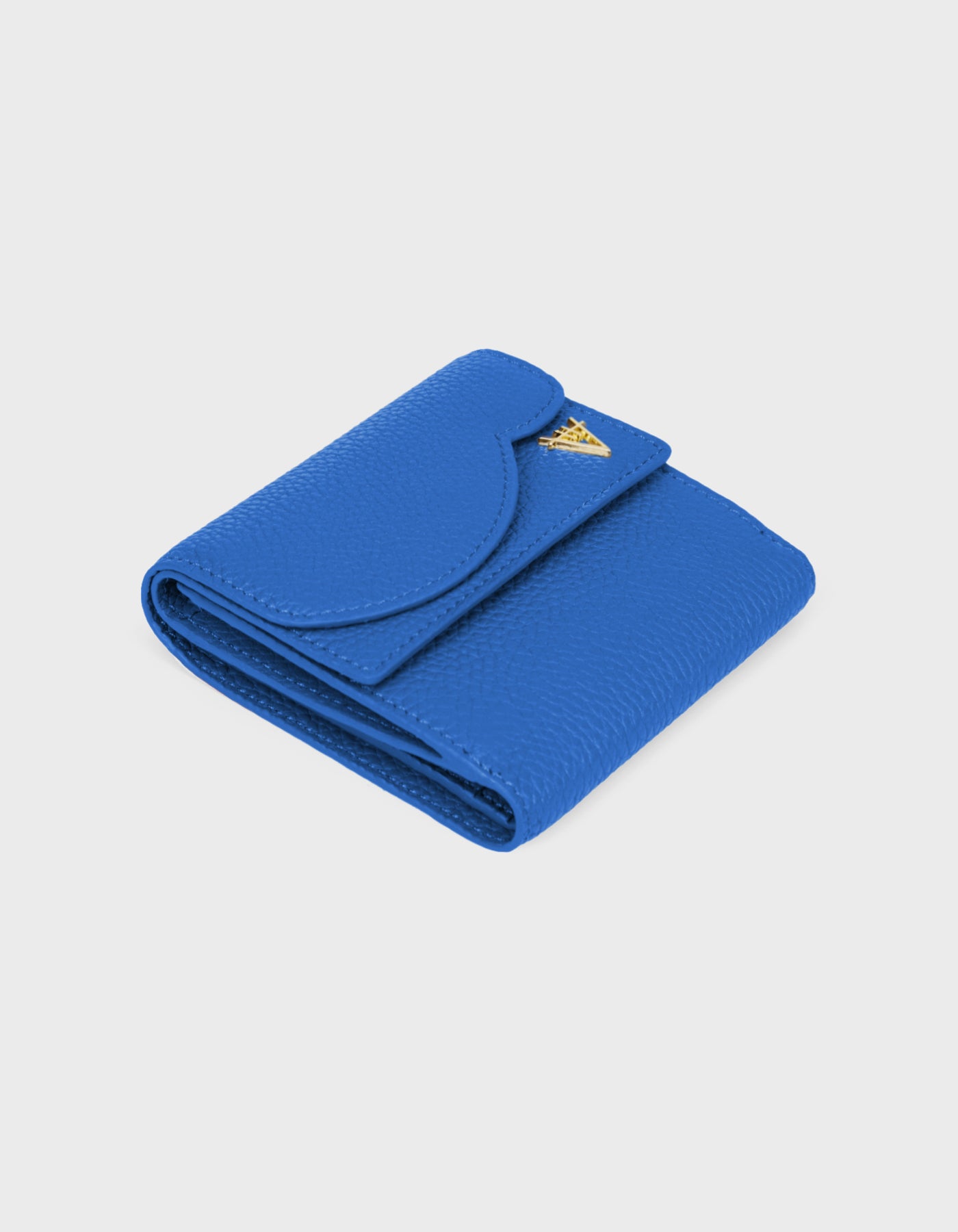 HiVa Atelier | Larus Compact Wallet SODALITE BLUE | Her Tarza Uygun Deri Aksesuarlar