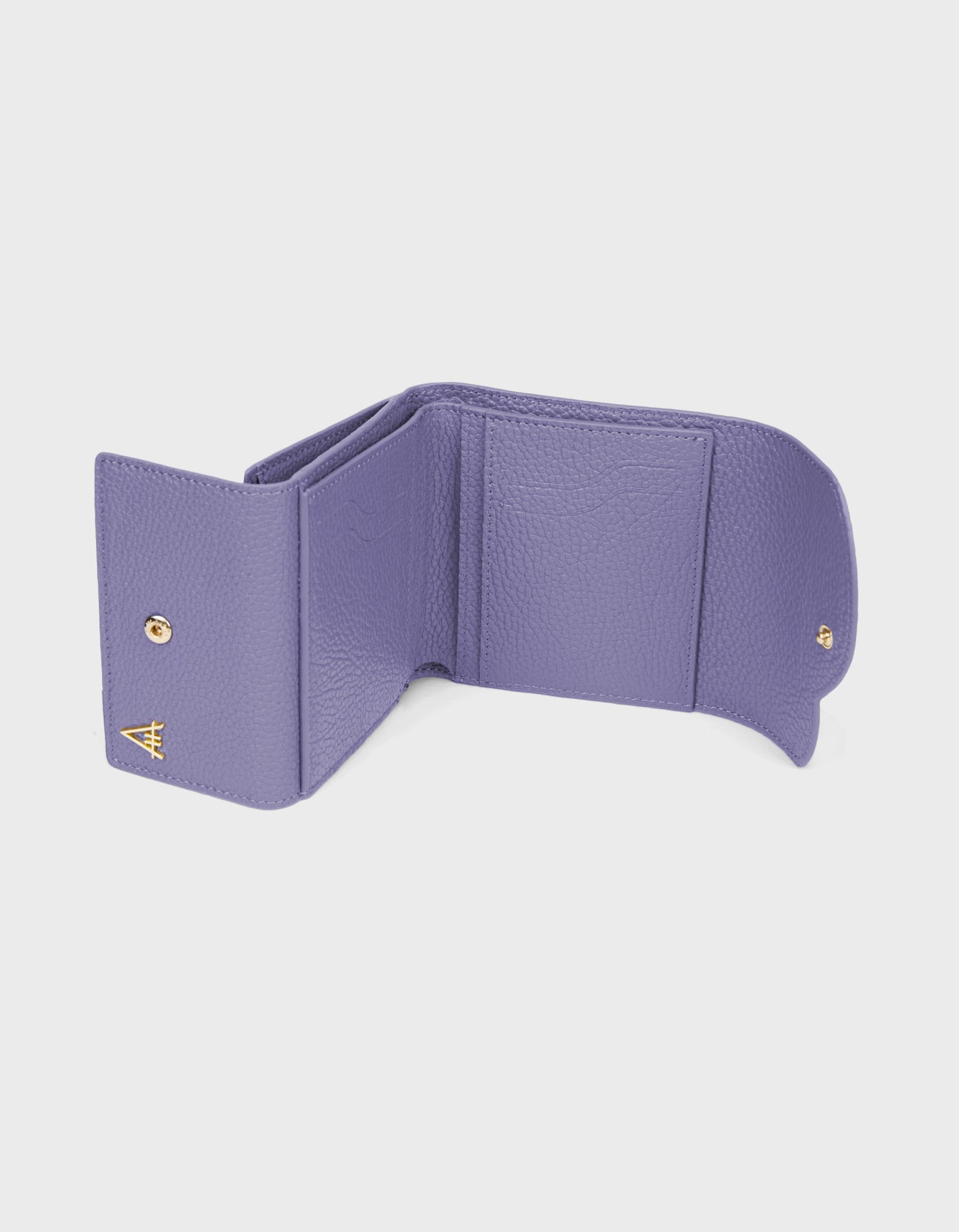 HiVa Atelier | Larus Compact Wallet LAVENDER | Her Tarza Uygun Deri Aksesuarlar